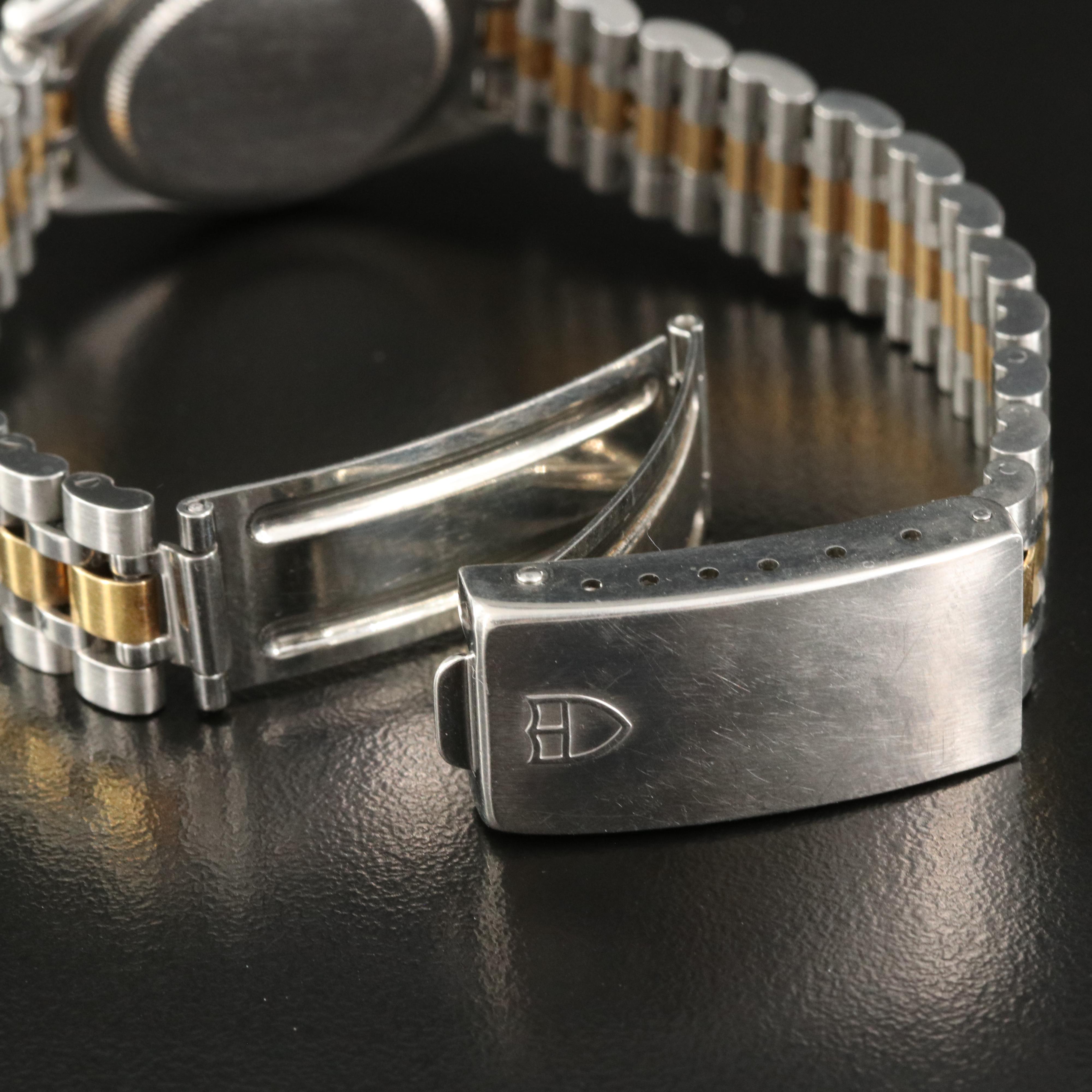 Tudor Monarch Two-Tone Date Quartz Watch