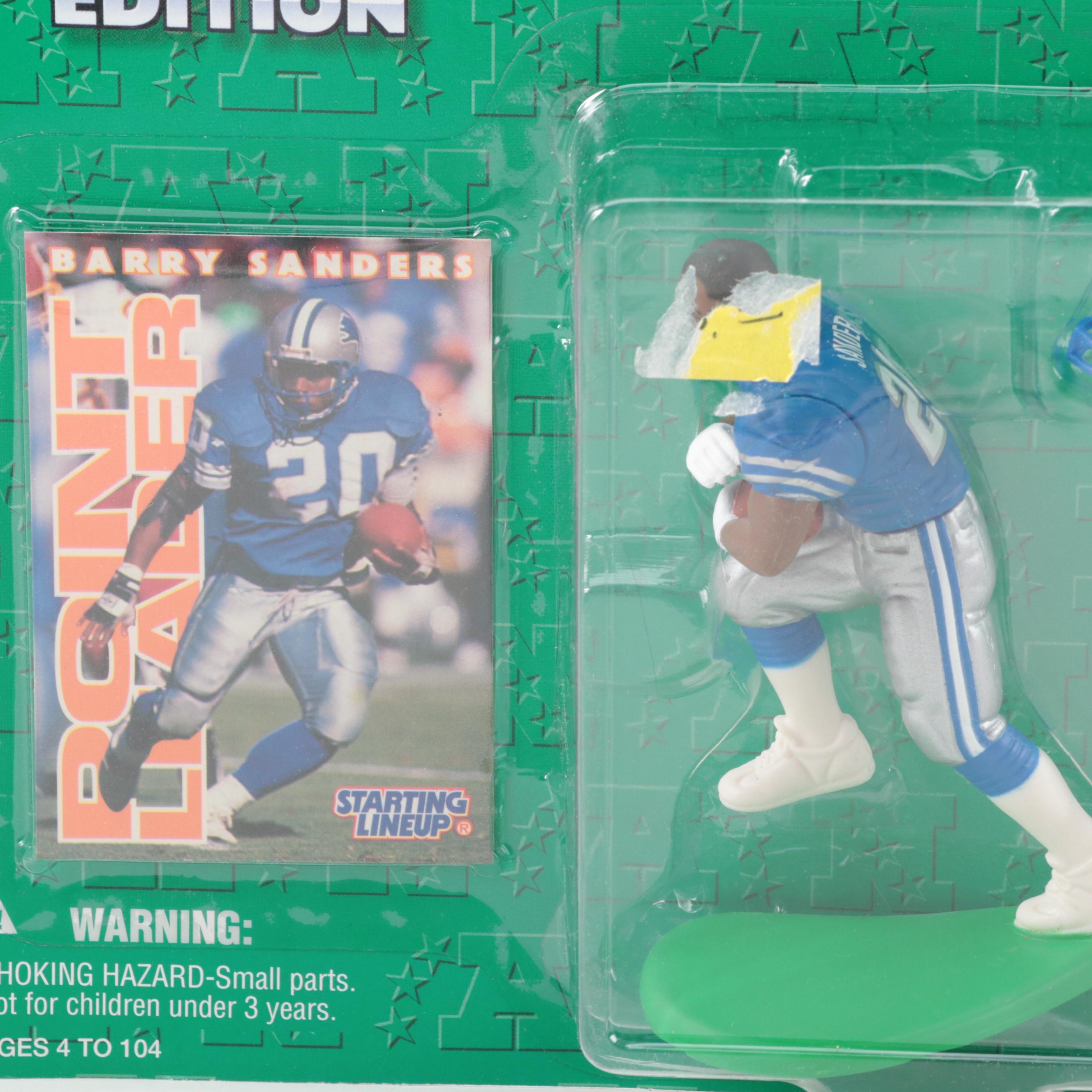 Kenner Starting Lineup Aikman, Deion Sanders, Other NFL Football Action Figures