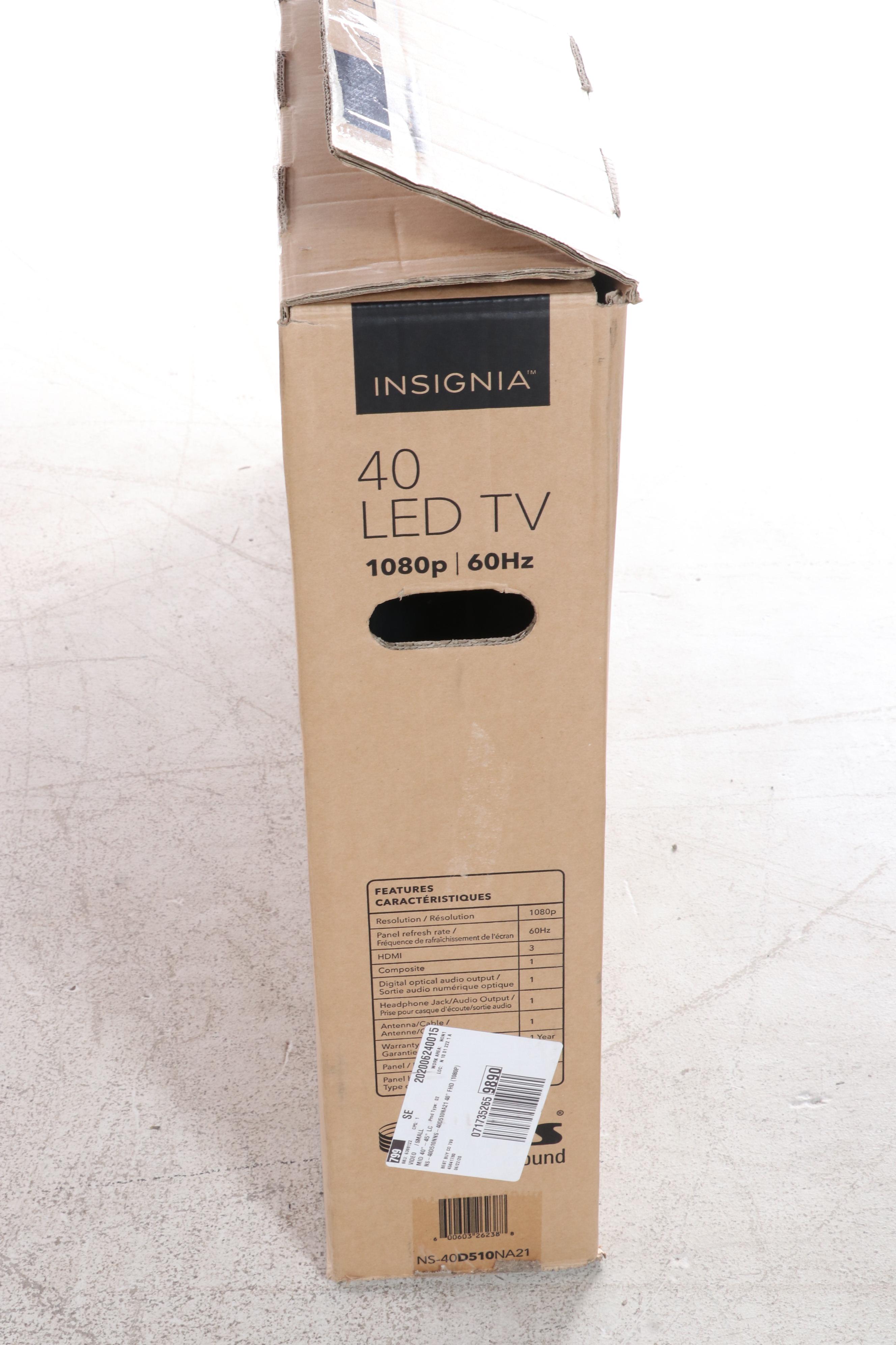 Insignia 40" N10 Series 1080p LED Television with Custom Frame