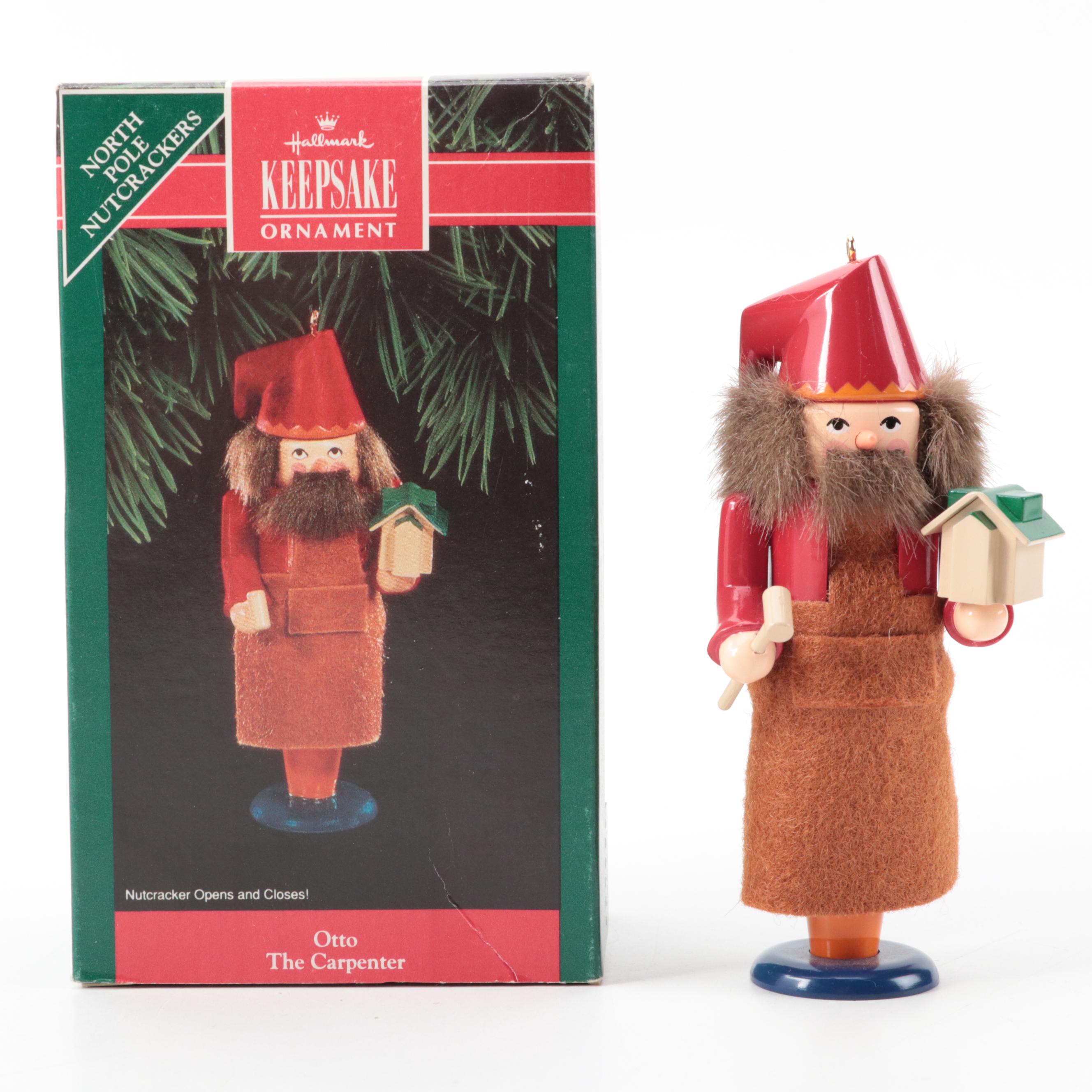 Hallmark Keepsake Christmas Ornaments Featuring North Pole Nutcrackers