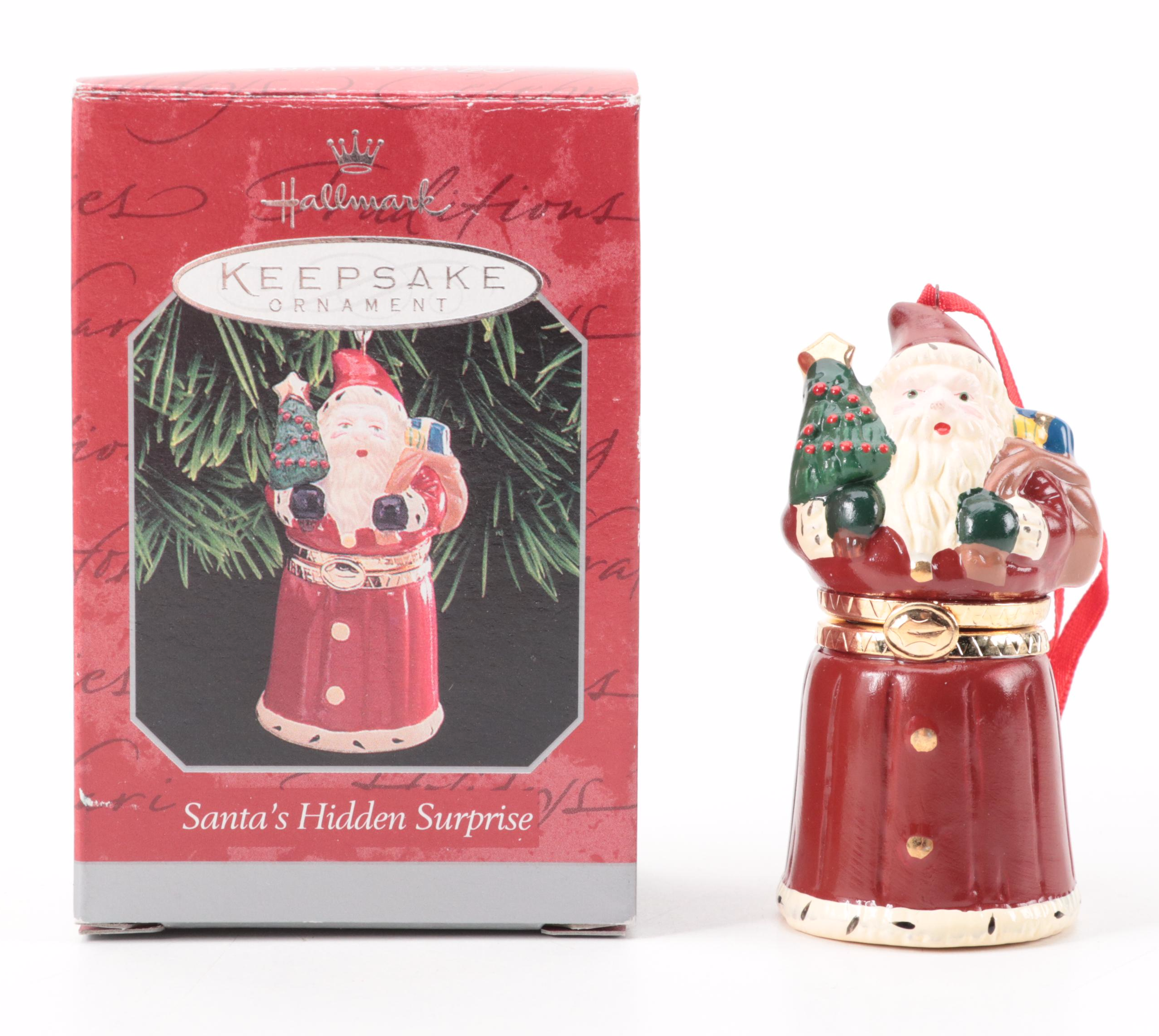 Hallmark Keepsake Christmas Ornaments Featuring North Pole Nutcrackers