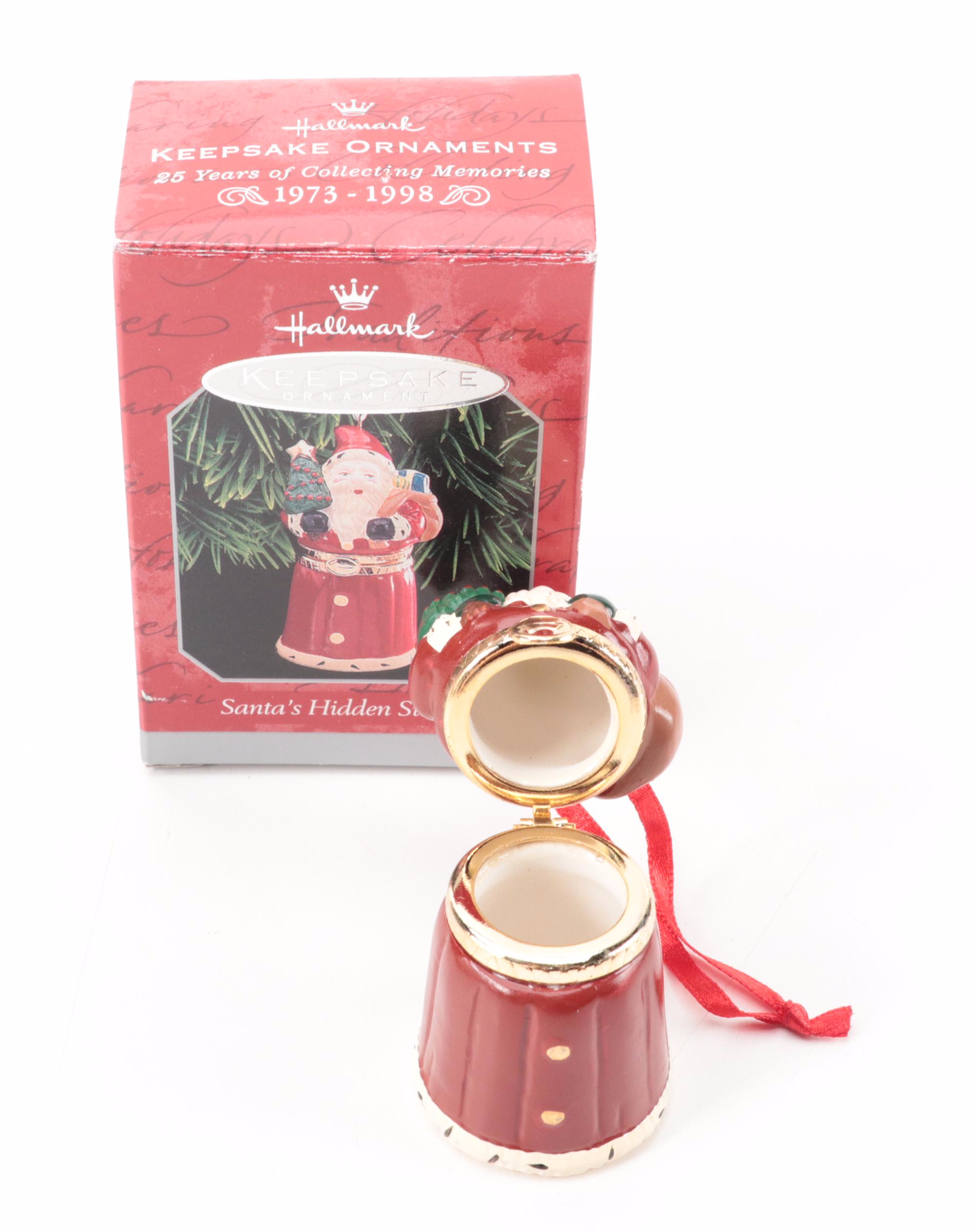 Hallmark Keepsake Christmas Ornaments Featuring North Pole Nutcrackers