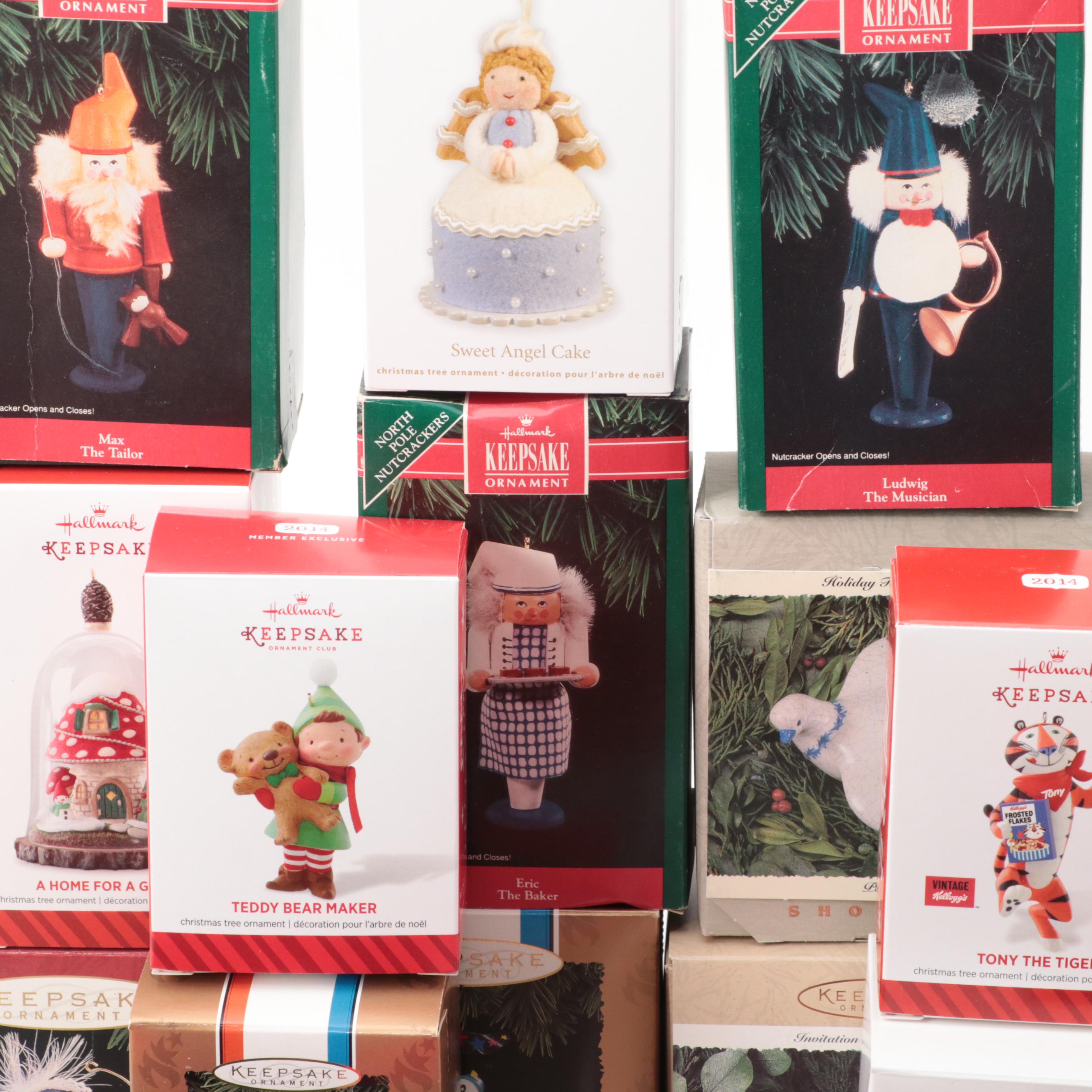 Hallmark Keepsake Christmas Ornaments Featuring North Pole Nutcrackers