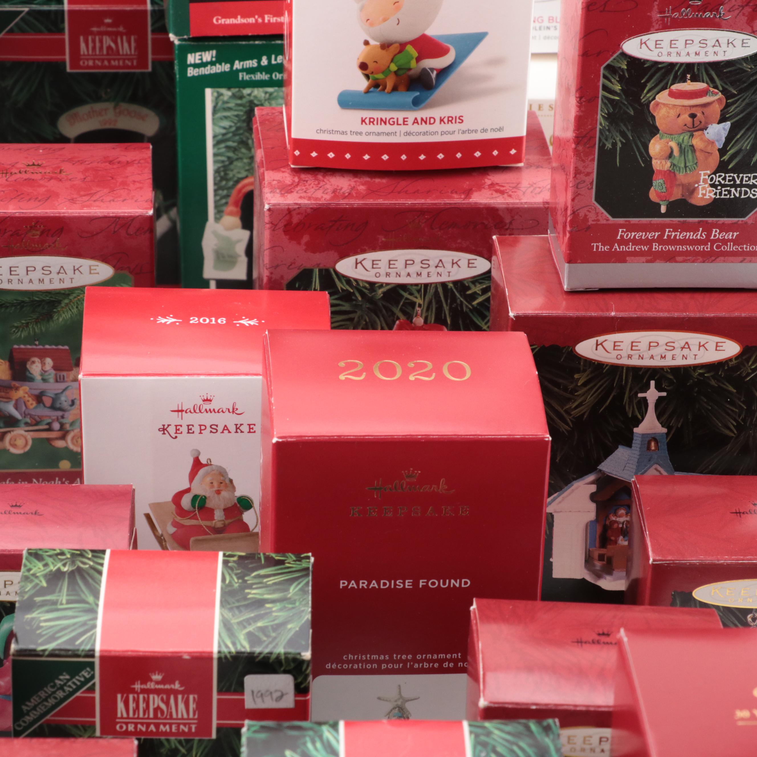 Hallmark Keepsake Christmas Ornaments Featuring North Pole Nutcrackers