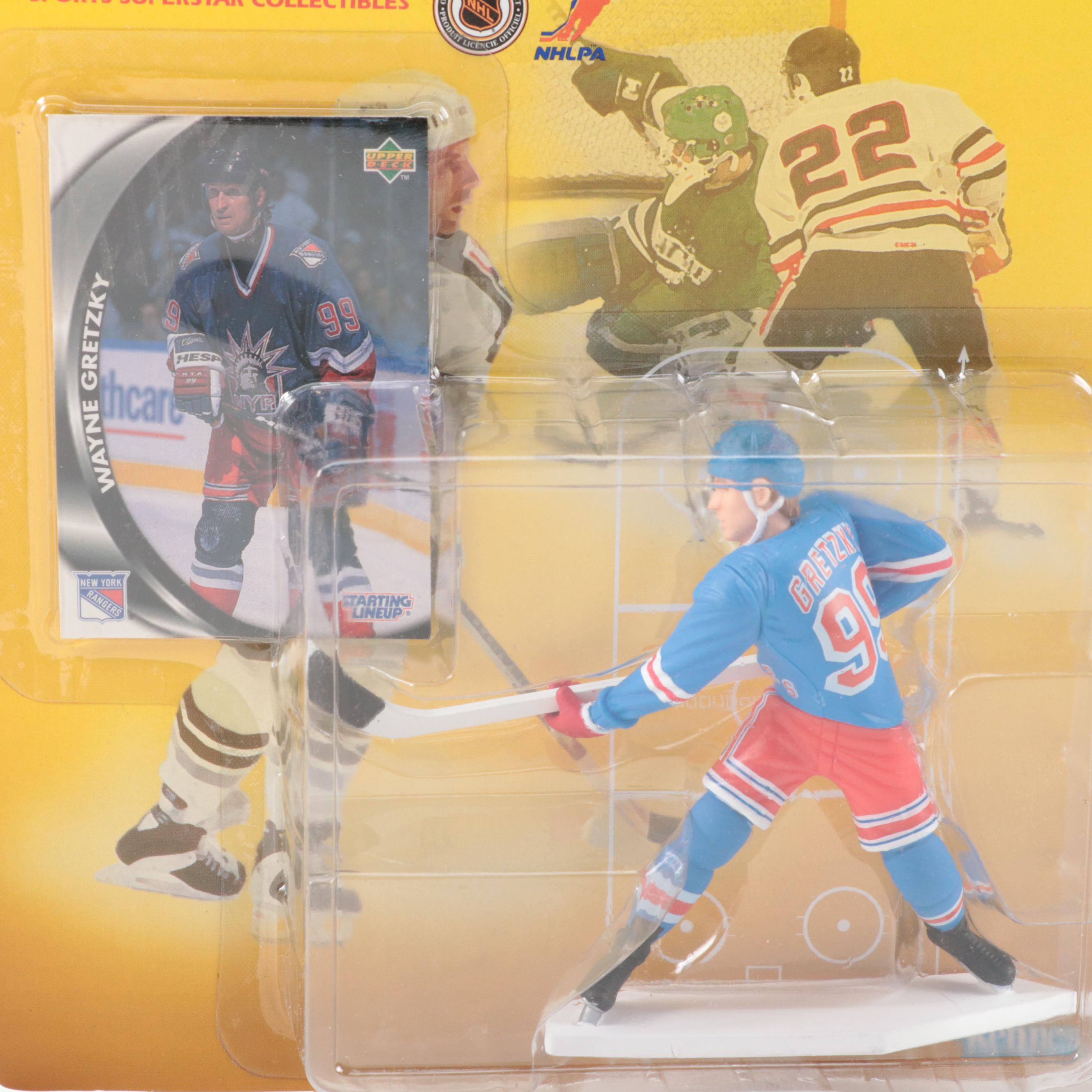 Kenner Starting Lineup and Other Wayne Gretzky Hockey Action Figures