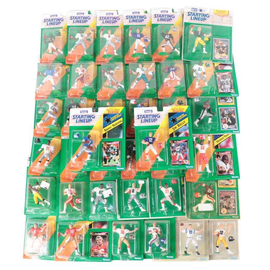Kenner Starting Lineup Terry Bradshaw and Other NFL Football Action Figures