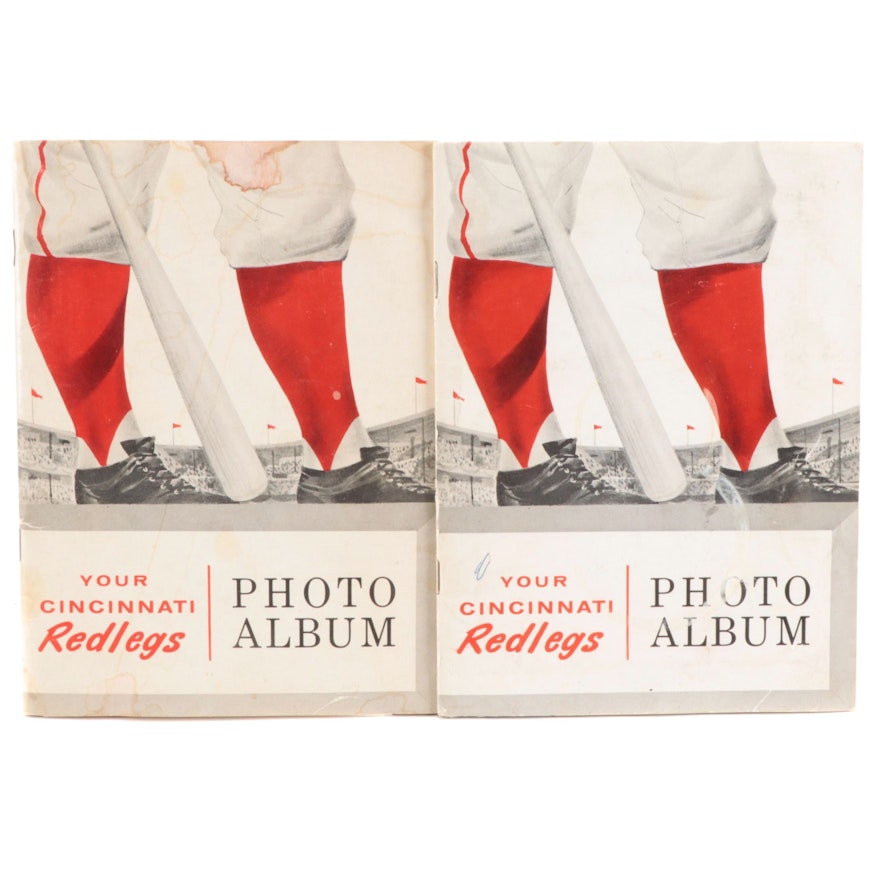 1957 Sohio Cincinnati Reds Photos and Albums Complete Set with Additional Photos