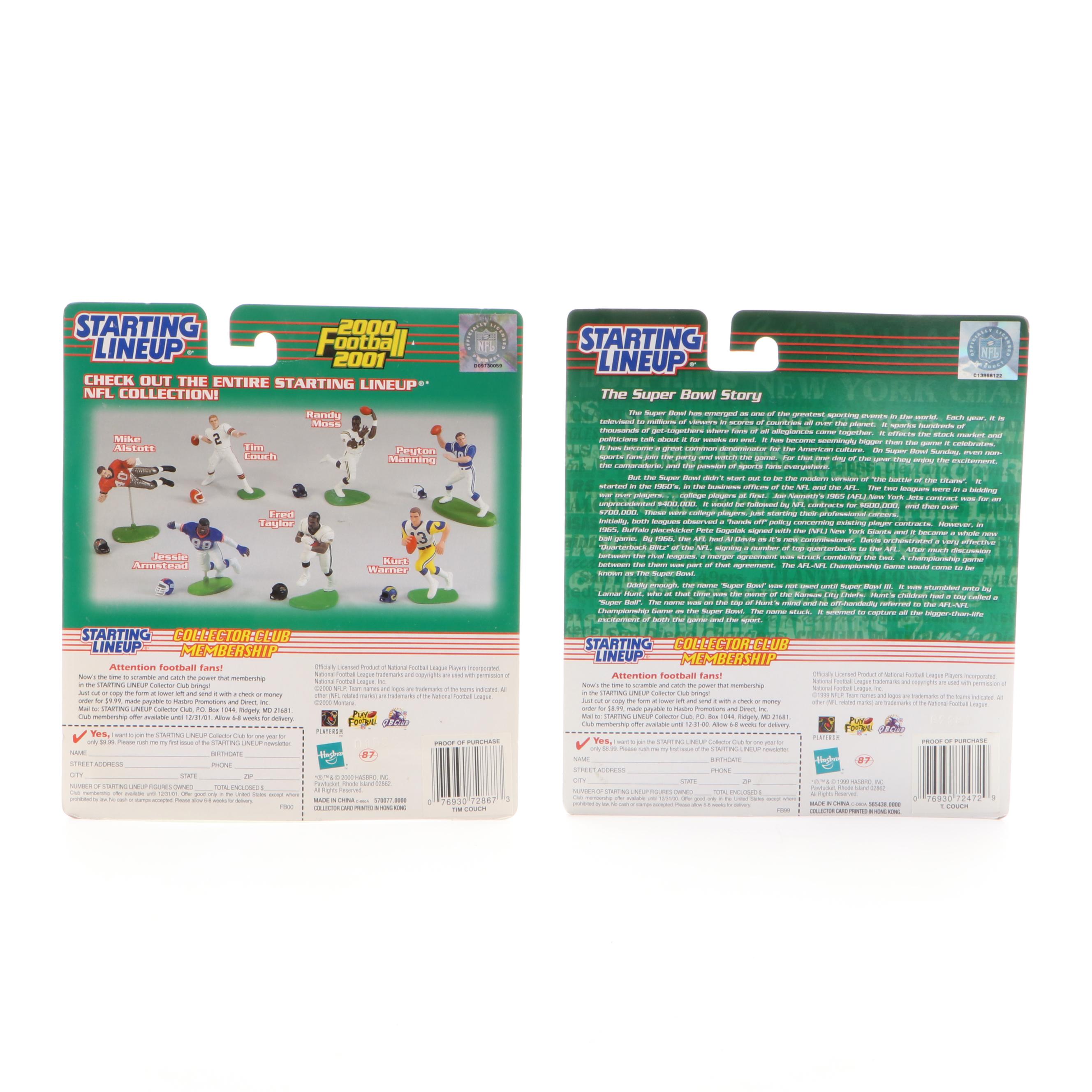 Kenner Starting Lineup Favre, Emmitt Smith, Other NFL Football Action Figures