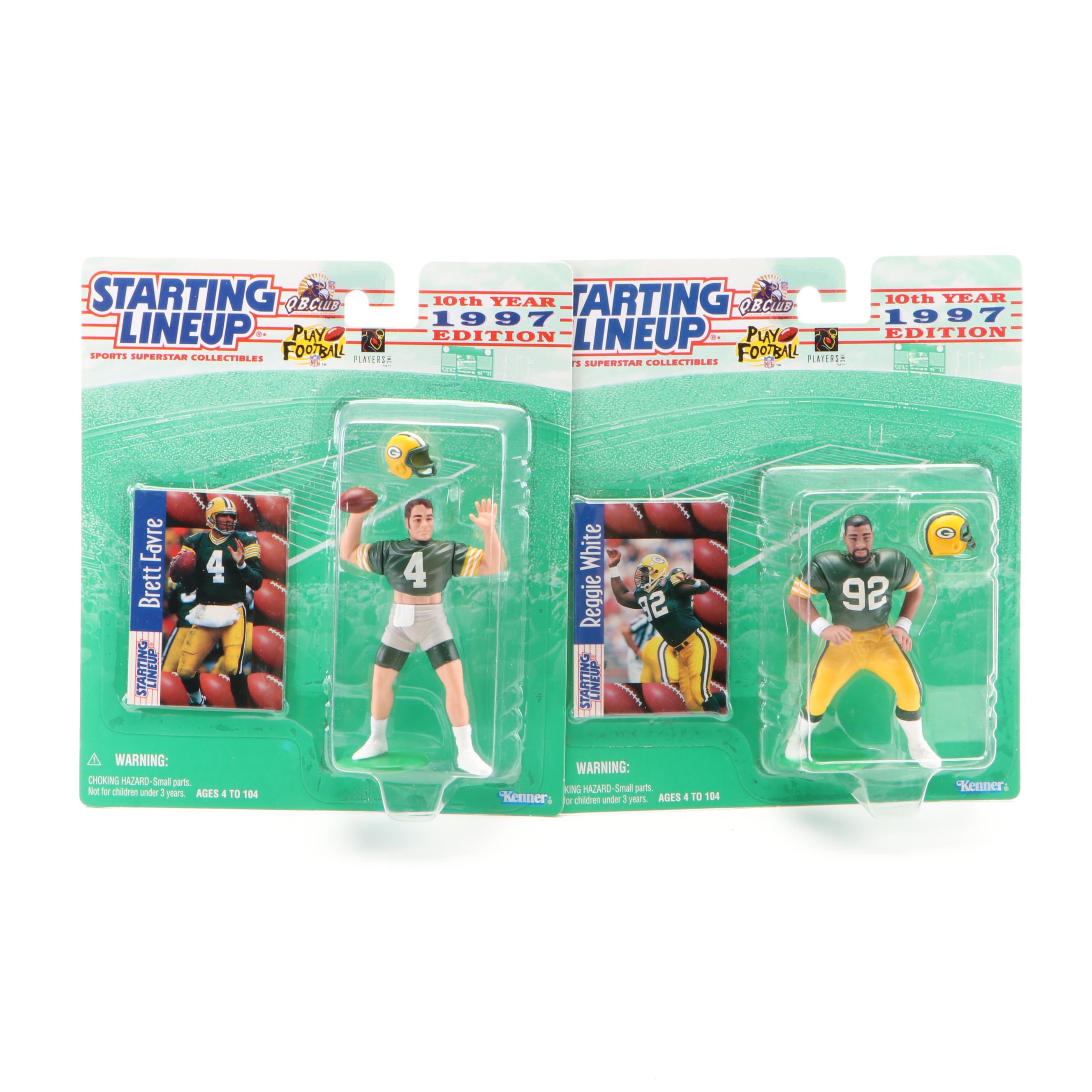Kenner Starting Lineup Favre, Emmitt Smith, Other NFL Football Action Figures