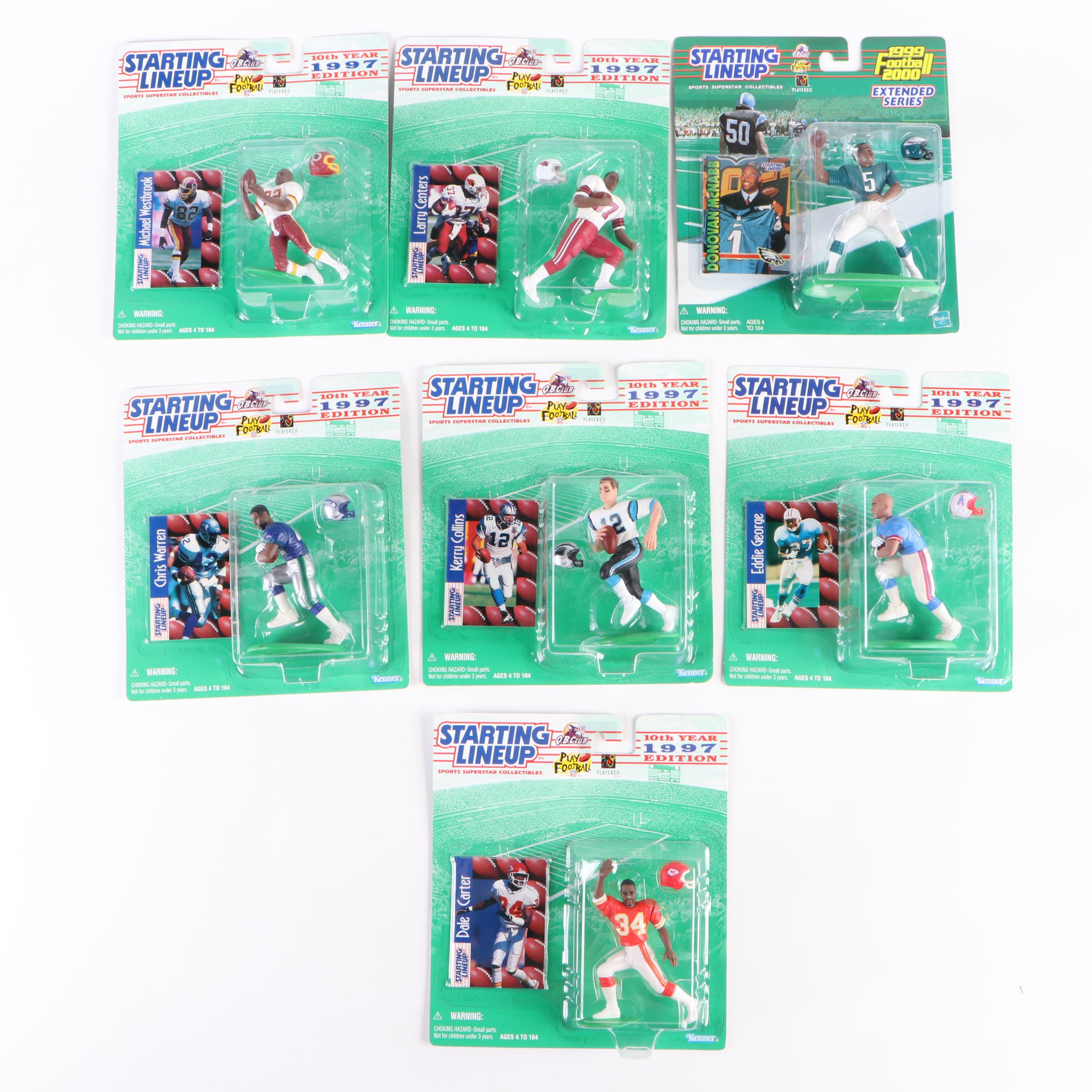 Kenner Starting Lineup Favre, Emmitt Smith, Other NFL Football Action Figures