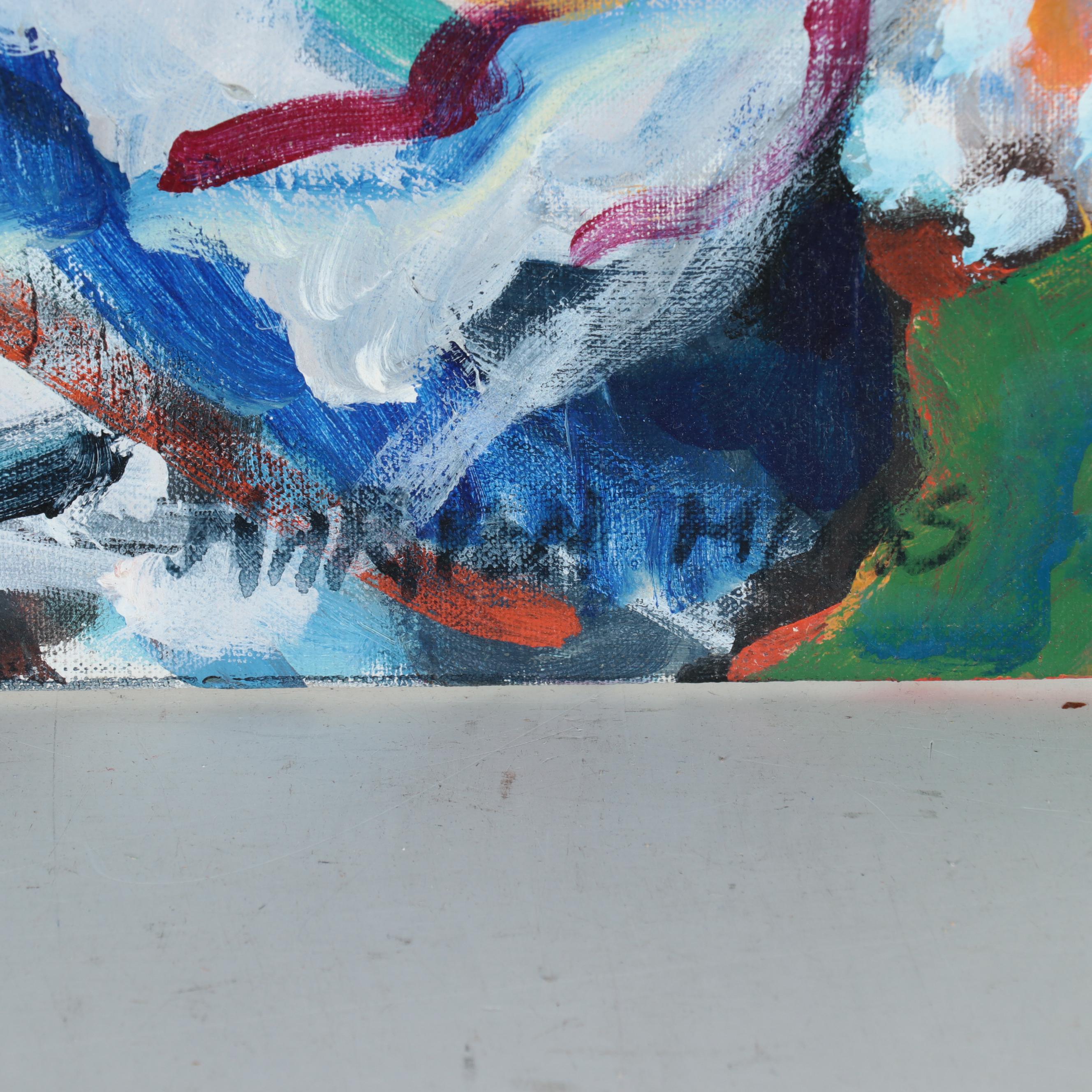 Marion Maas Fauvist Style Oil Painting