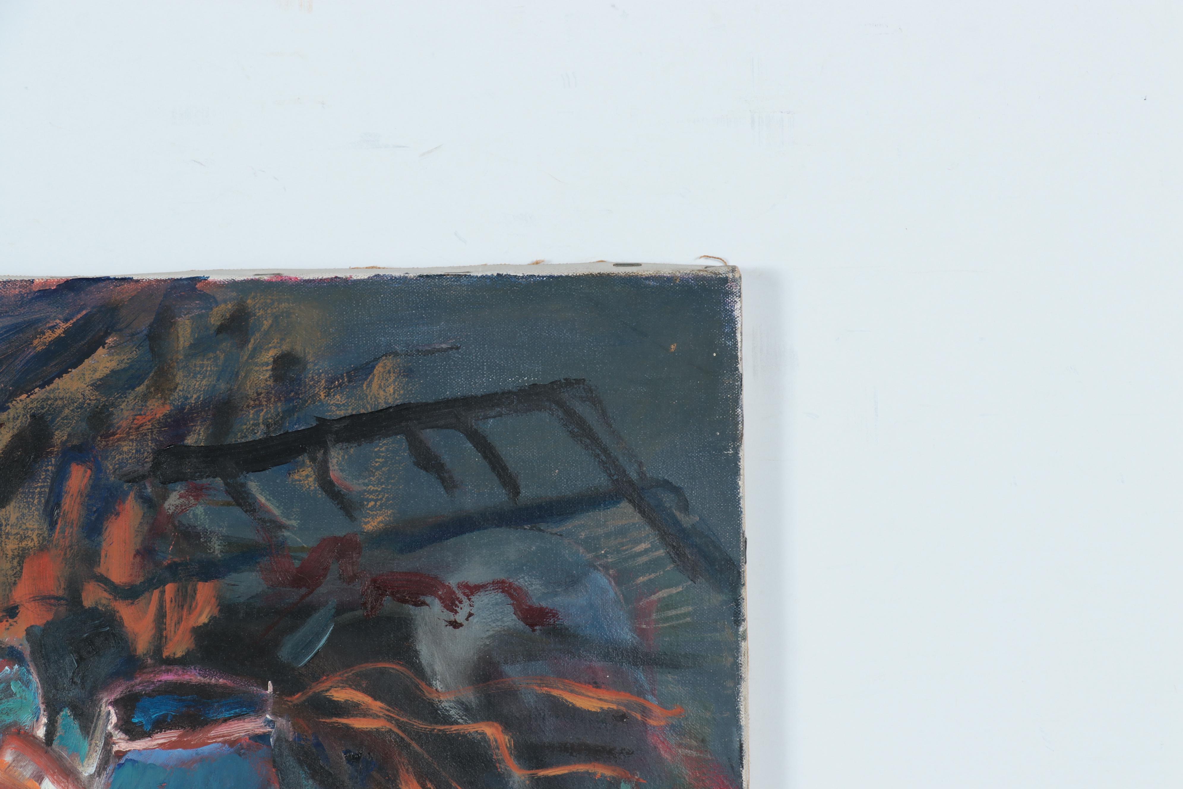 Marion Maas Still Life Oil Painting of Shoes