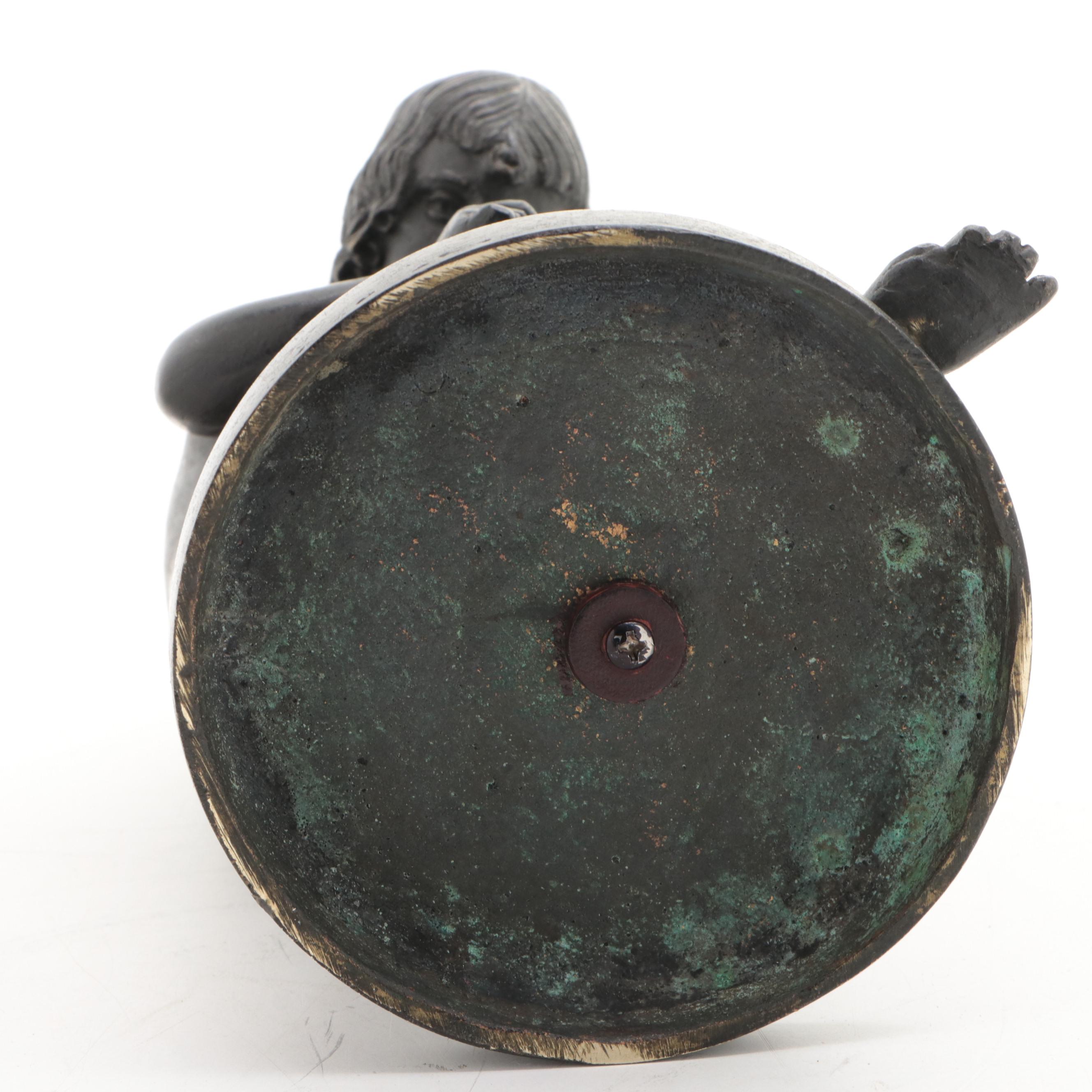 Cast Bronze Sculpture "Spinario" after Antico