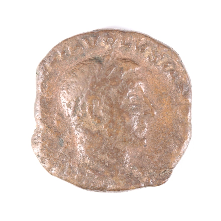Ancient Roman AE Sestartius of Volusian, 251–253 AD