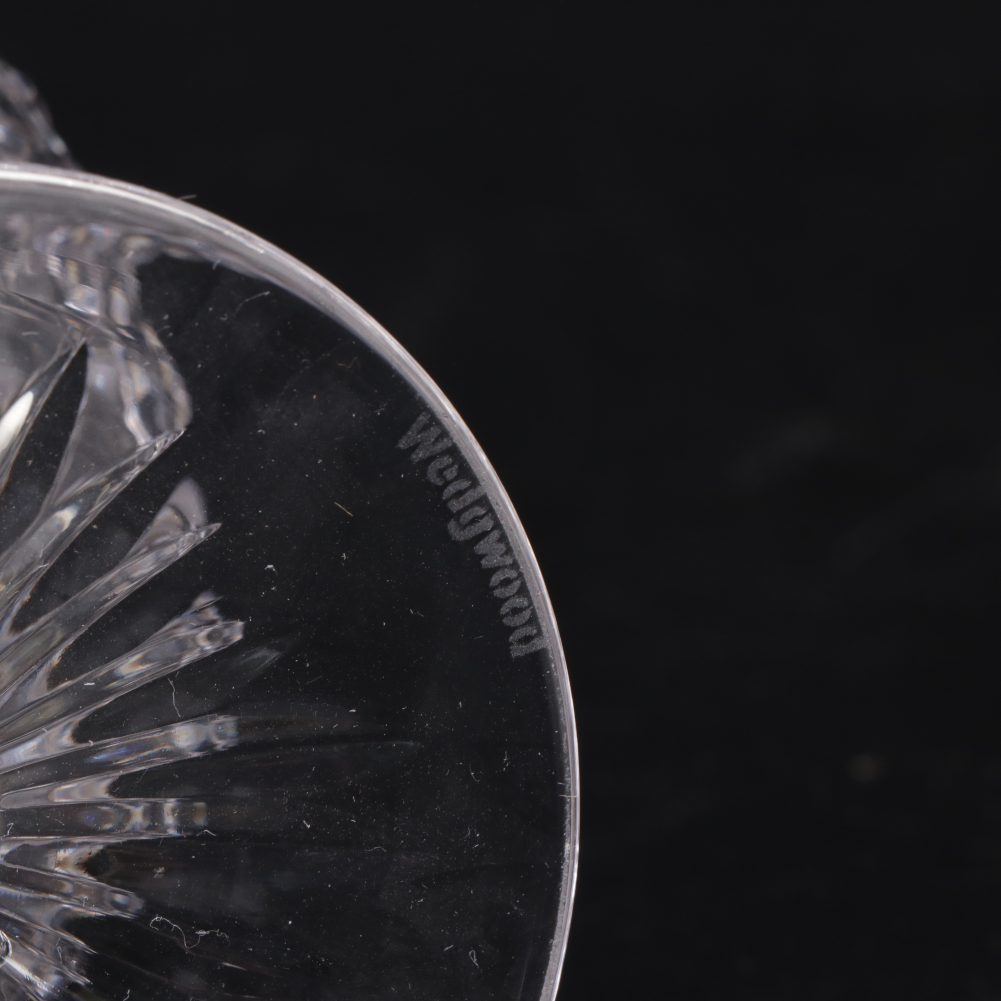 Wedgwood "Majesty" Crystal Brandy Snifters, Late 20th Century