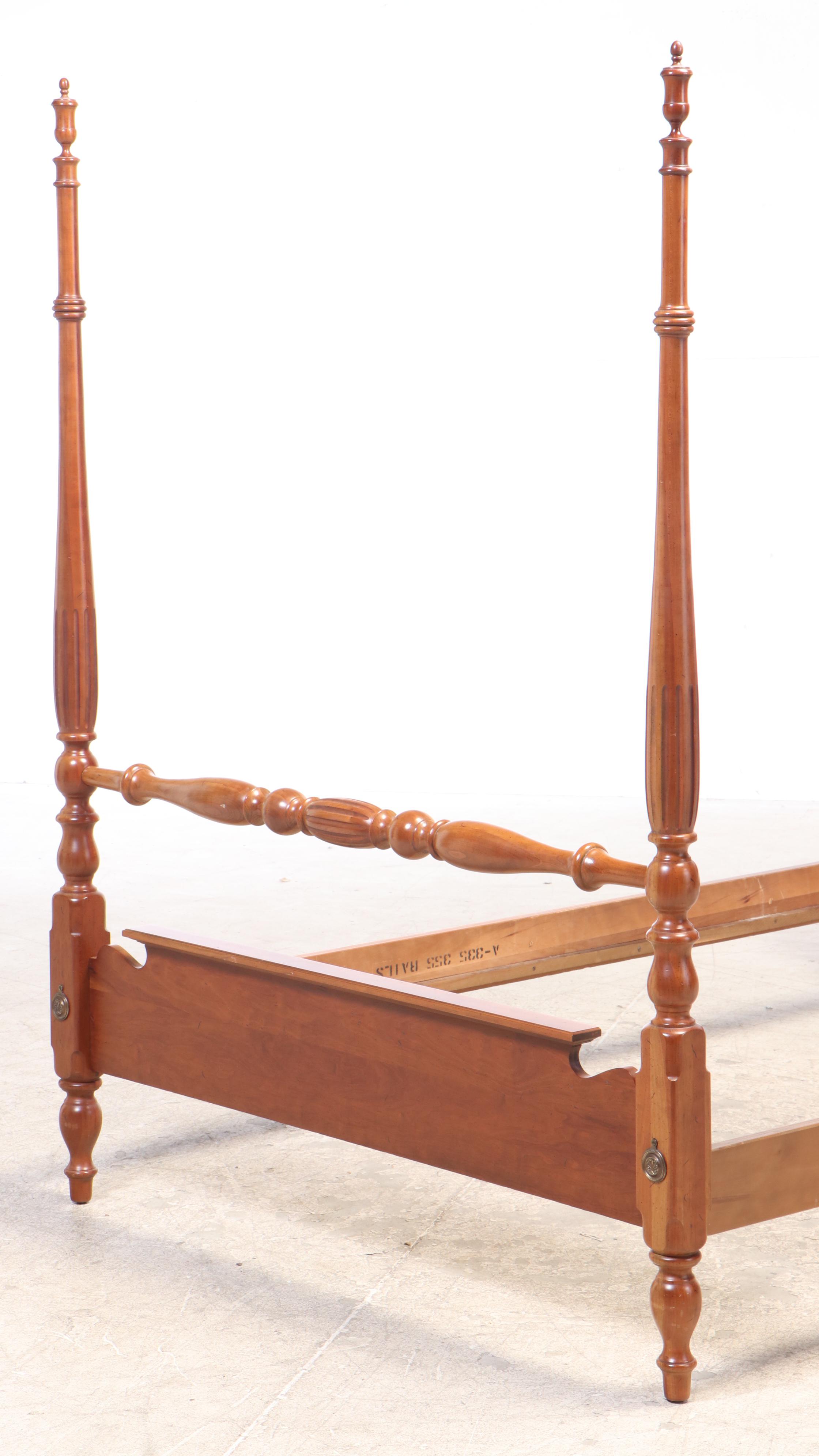 Thomasville "Bay Colony" Federal Style Cherrywood Full Size Bed Frame