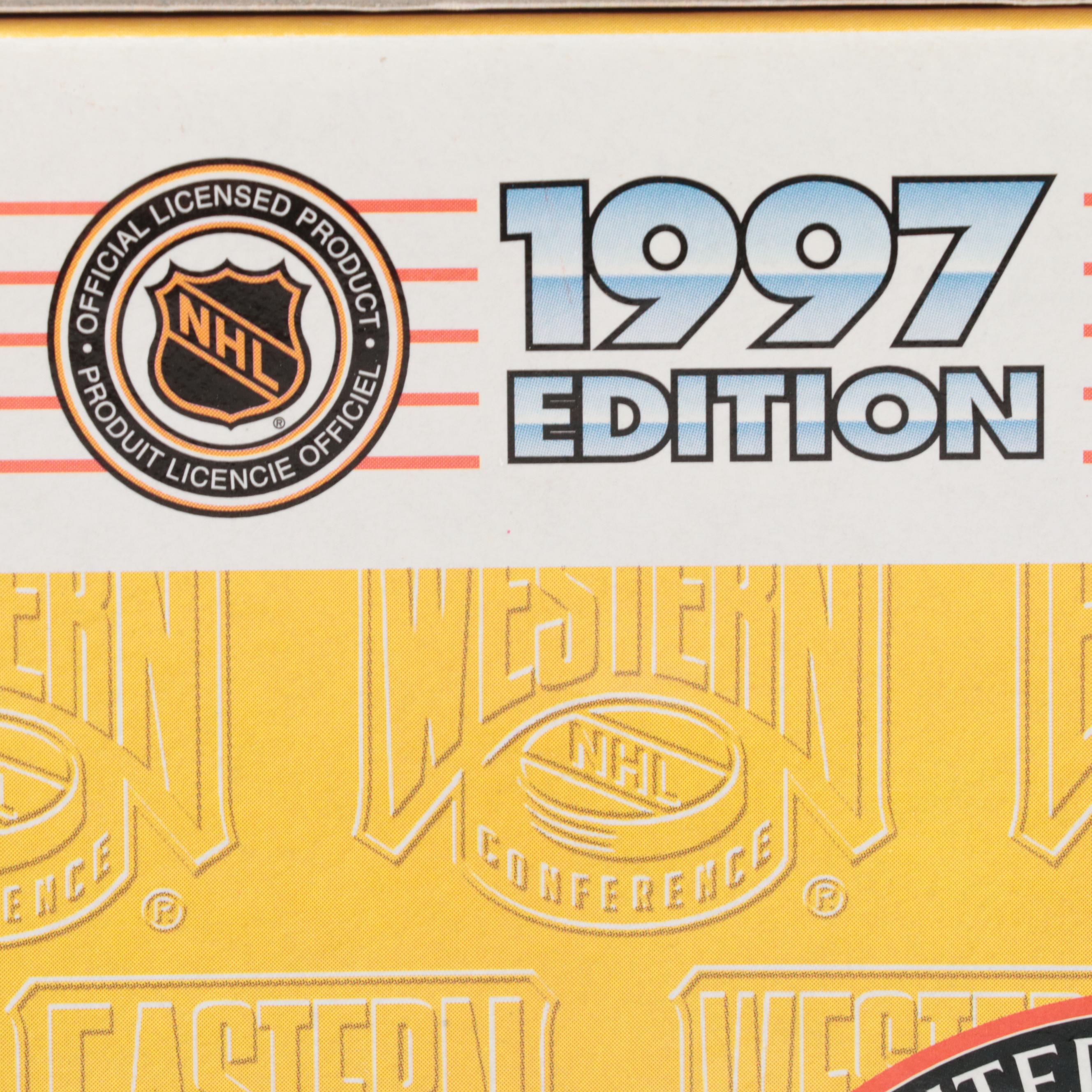 Kenner Starting Lineup Bobby Orr and Other Hockey Action Figures, Late 20th C.