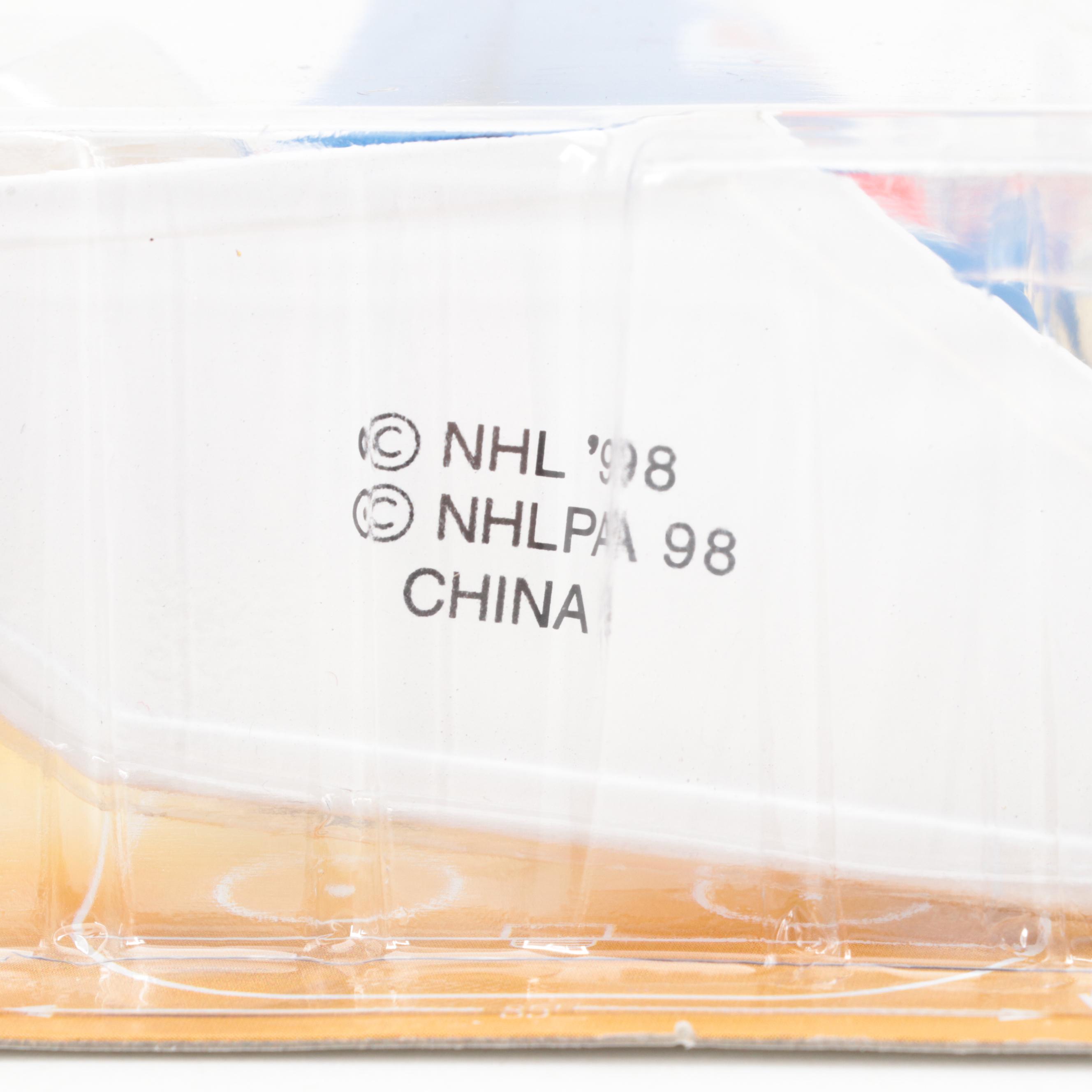 Kenner Starting Lineup Bobby Orr and Other Hockey Action Figures, Late 20th C.