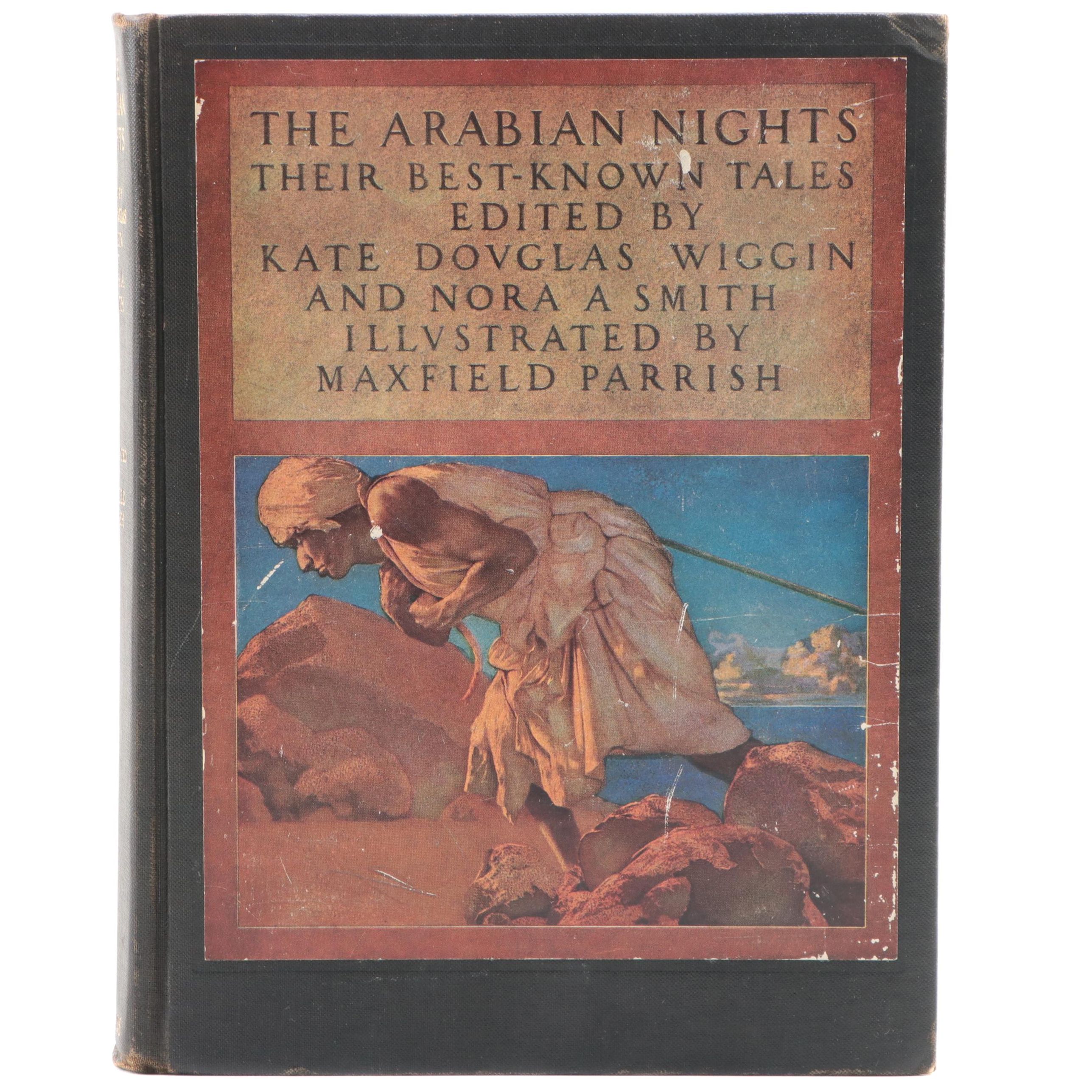 Maxfield Parrish Illustrated "The Arabian Nights" Edited by Kate Wiggin, 1925