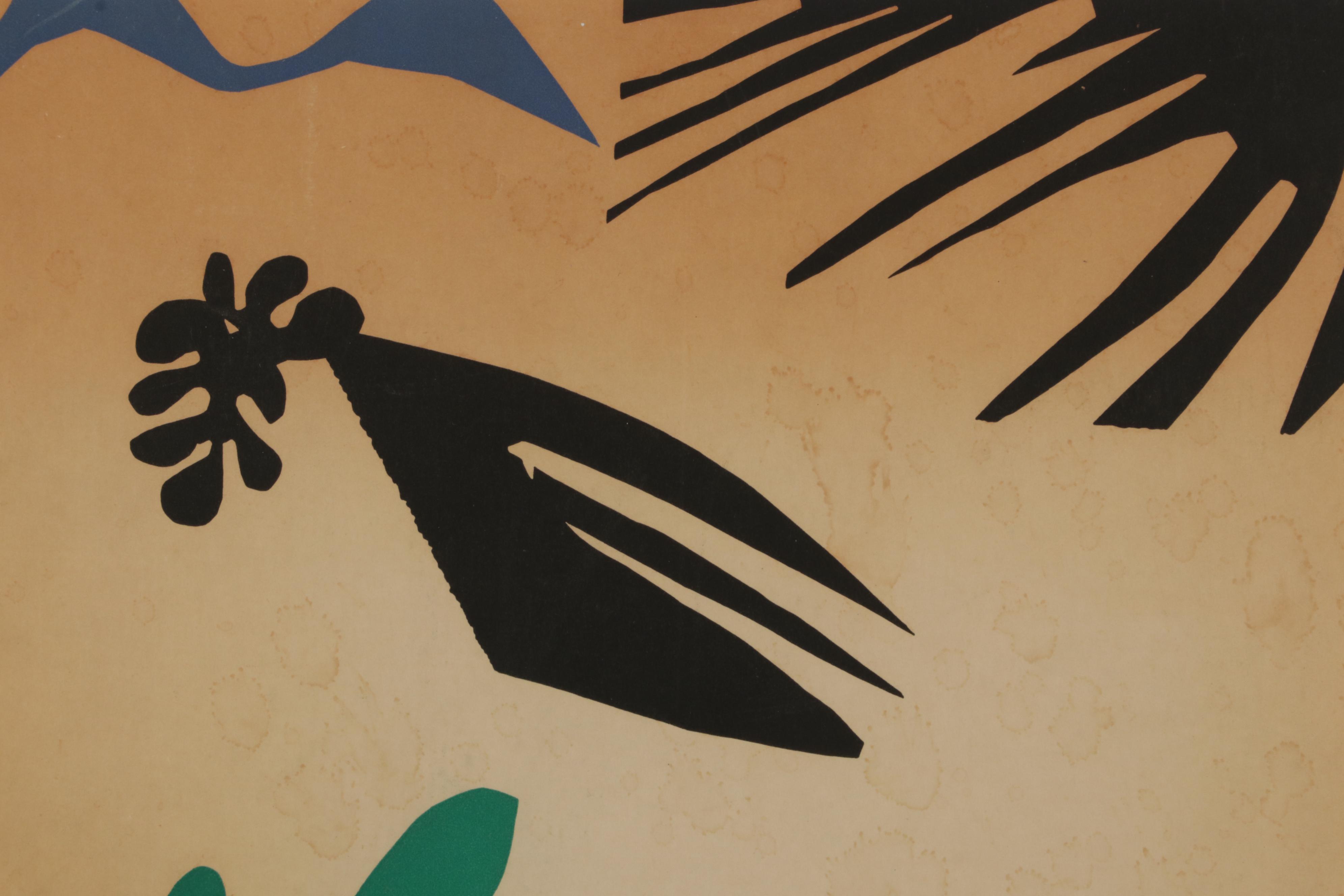 Henri Matisse Color Lithograph From "The Decisive Moment," 1952