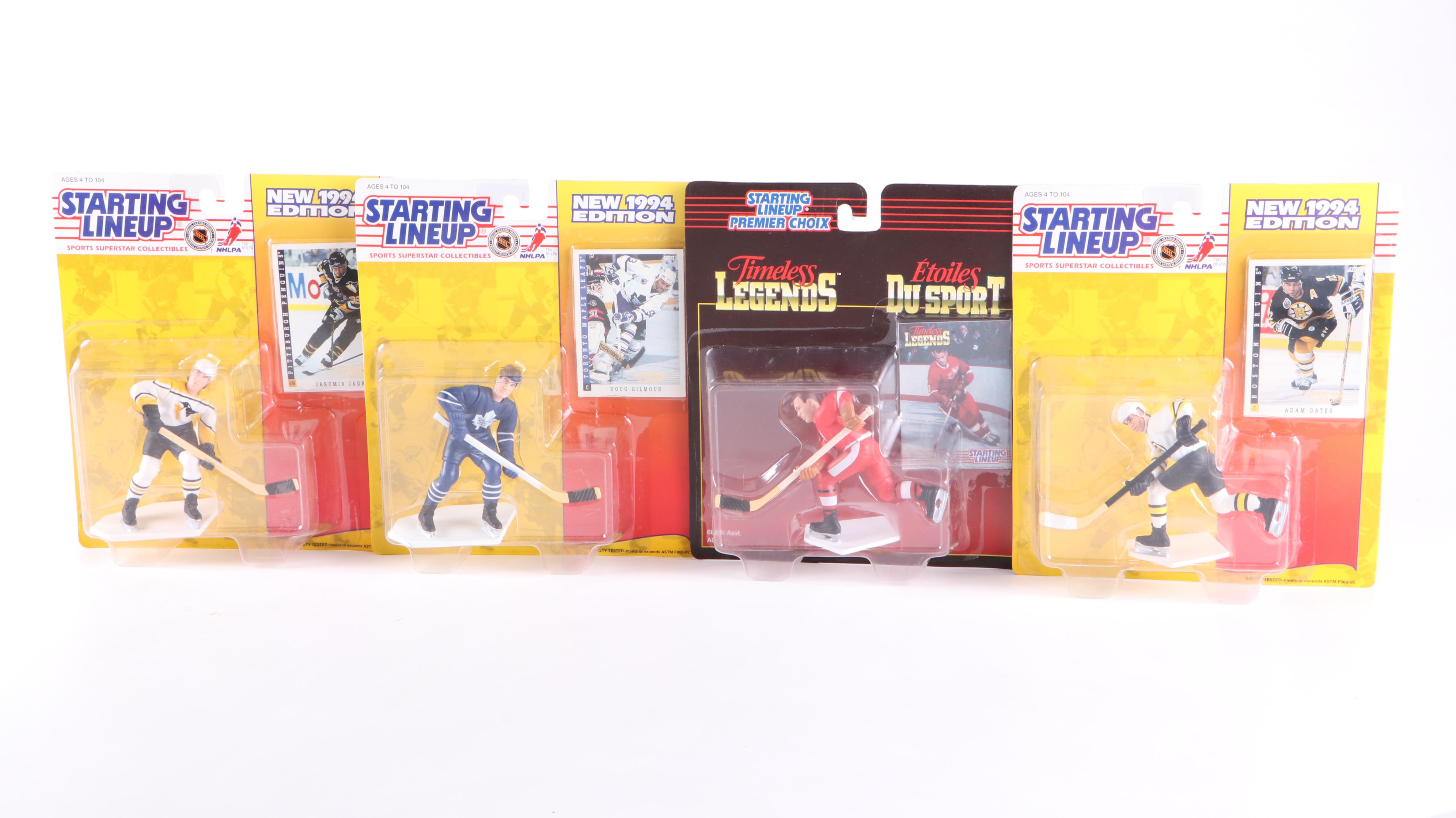 Kenner Starting Lineup Wayne Gretzky and Other NHL Hockey Action Figures