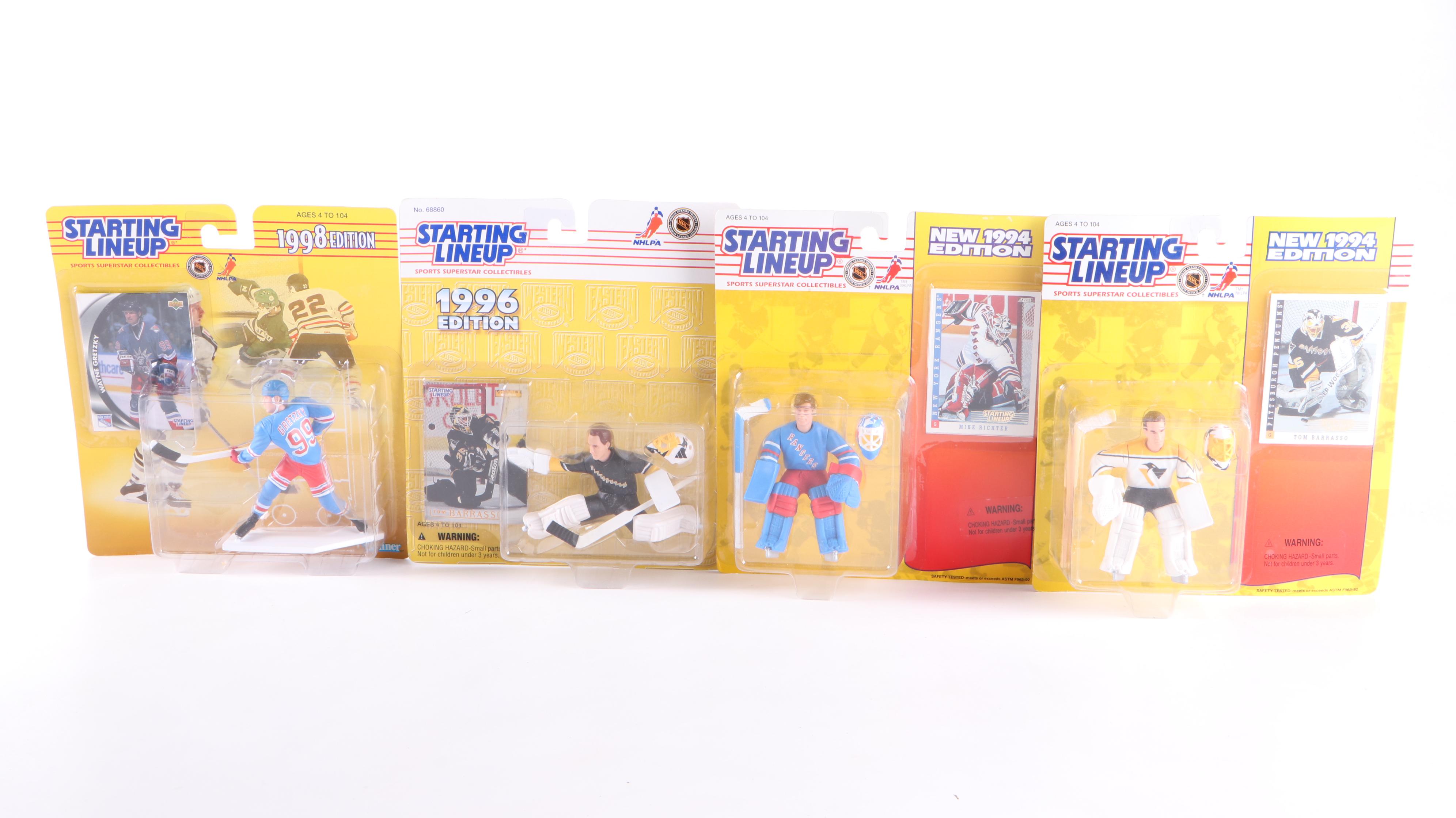 Kenner Starting Lineup Wayne Gretzky and Other NHL Hockey Action Figures