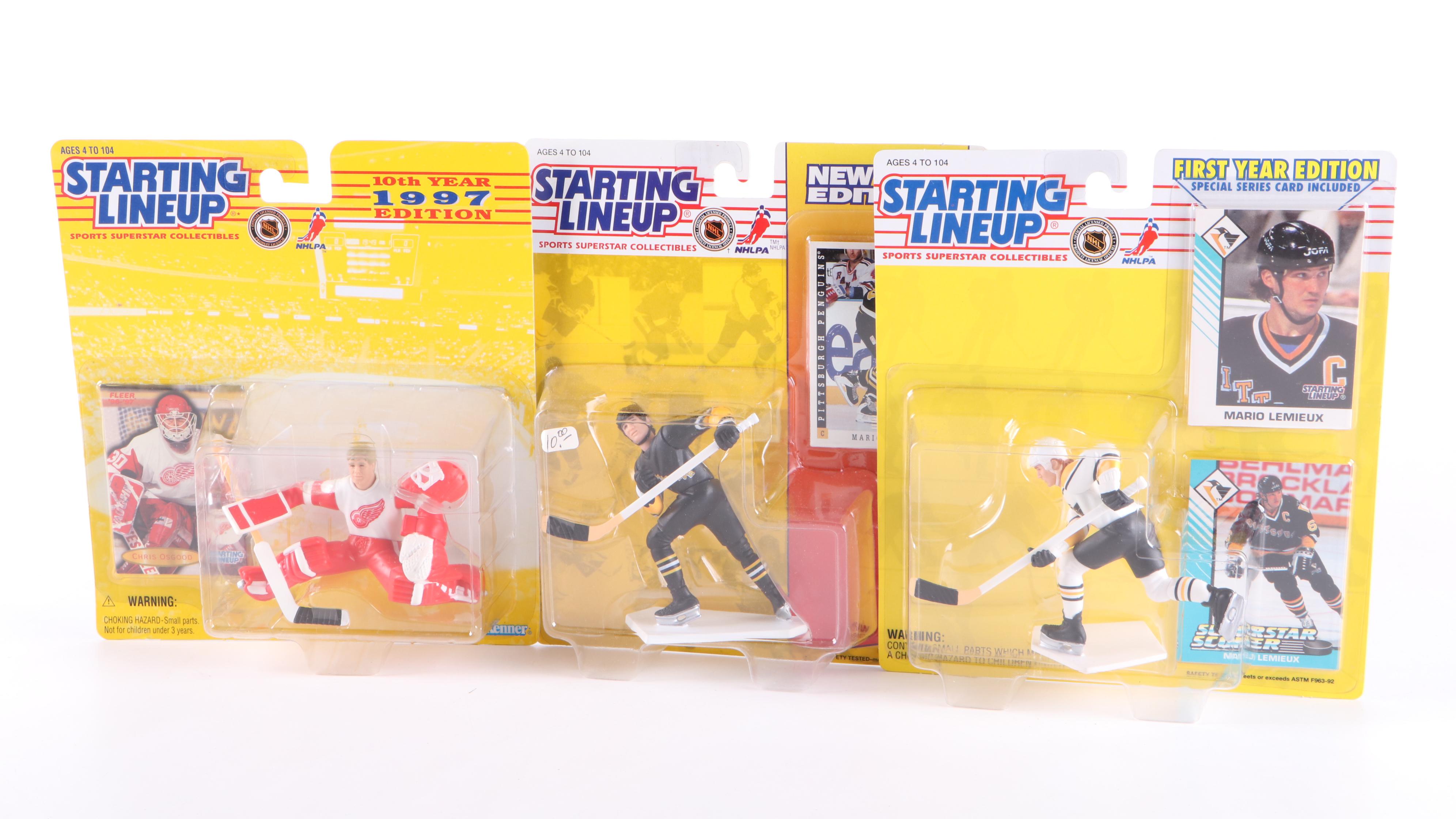 Kenner Starting Lineup Wayne Gretzky and Other NHL Hockey Action Figures