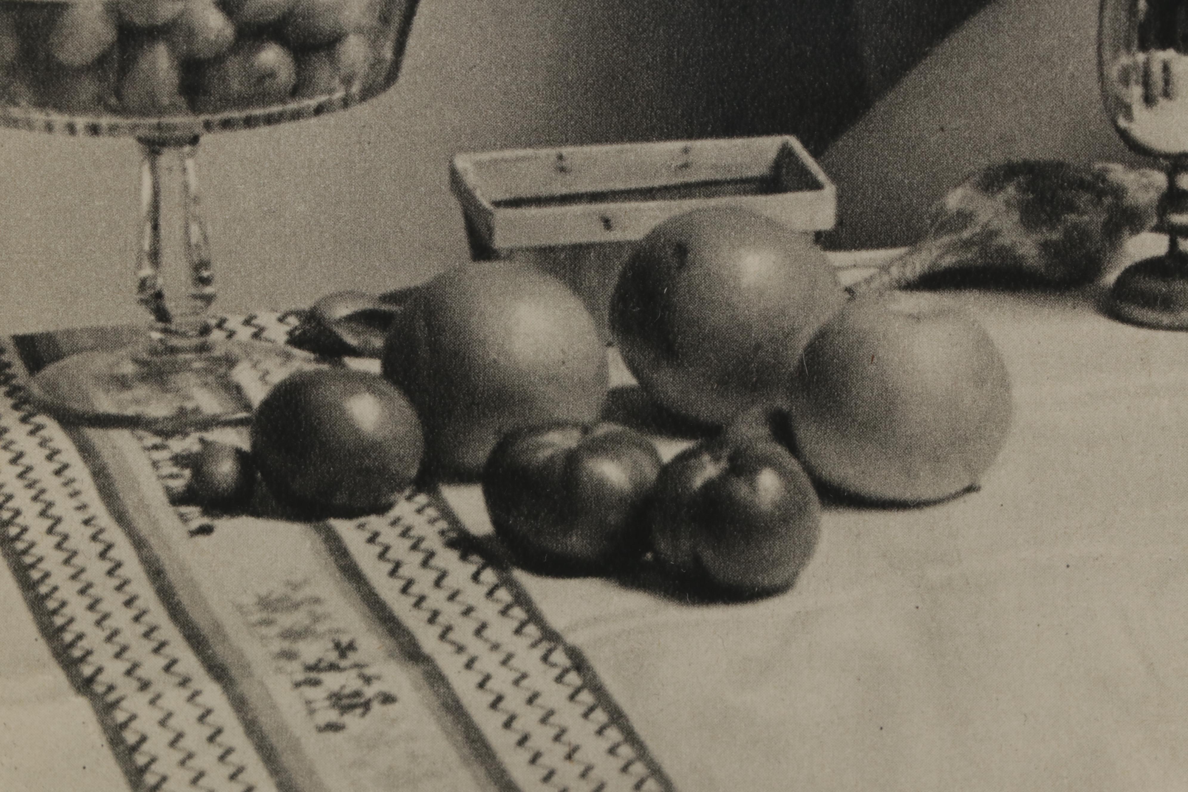 André de Dienes Bettie Page Nude Portrait Rotogravure From "Nus," 1949