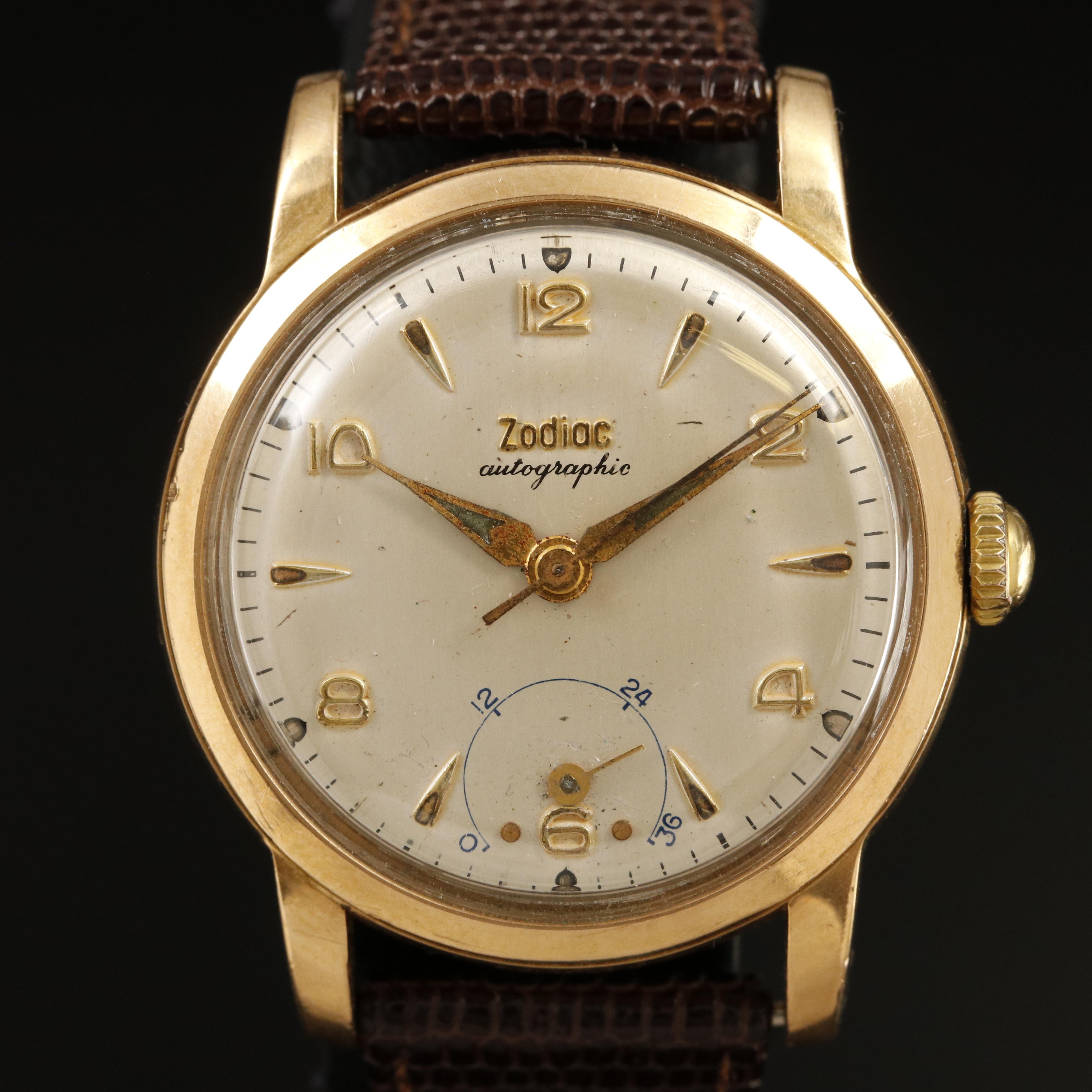 Zodiac Autographic Power Reserve Indicator Watch