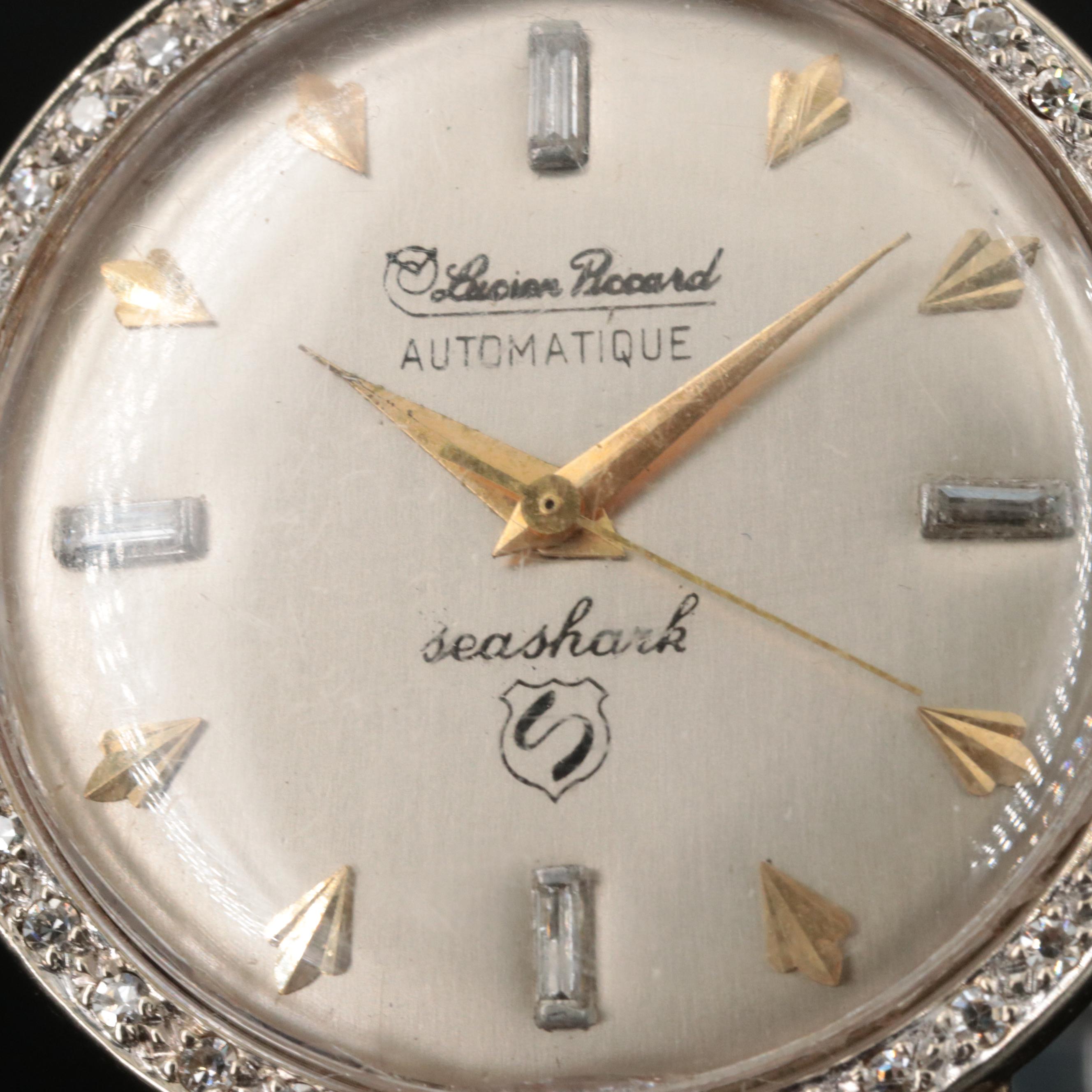 14K Lucien Piccard Seashark Automatique Watch