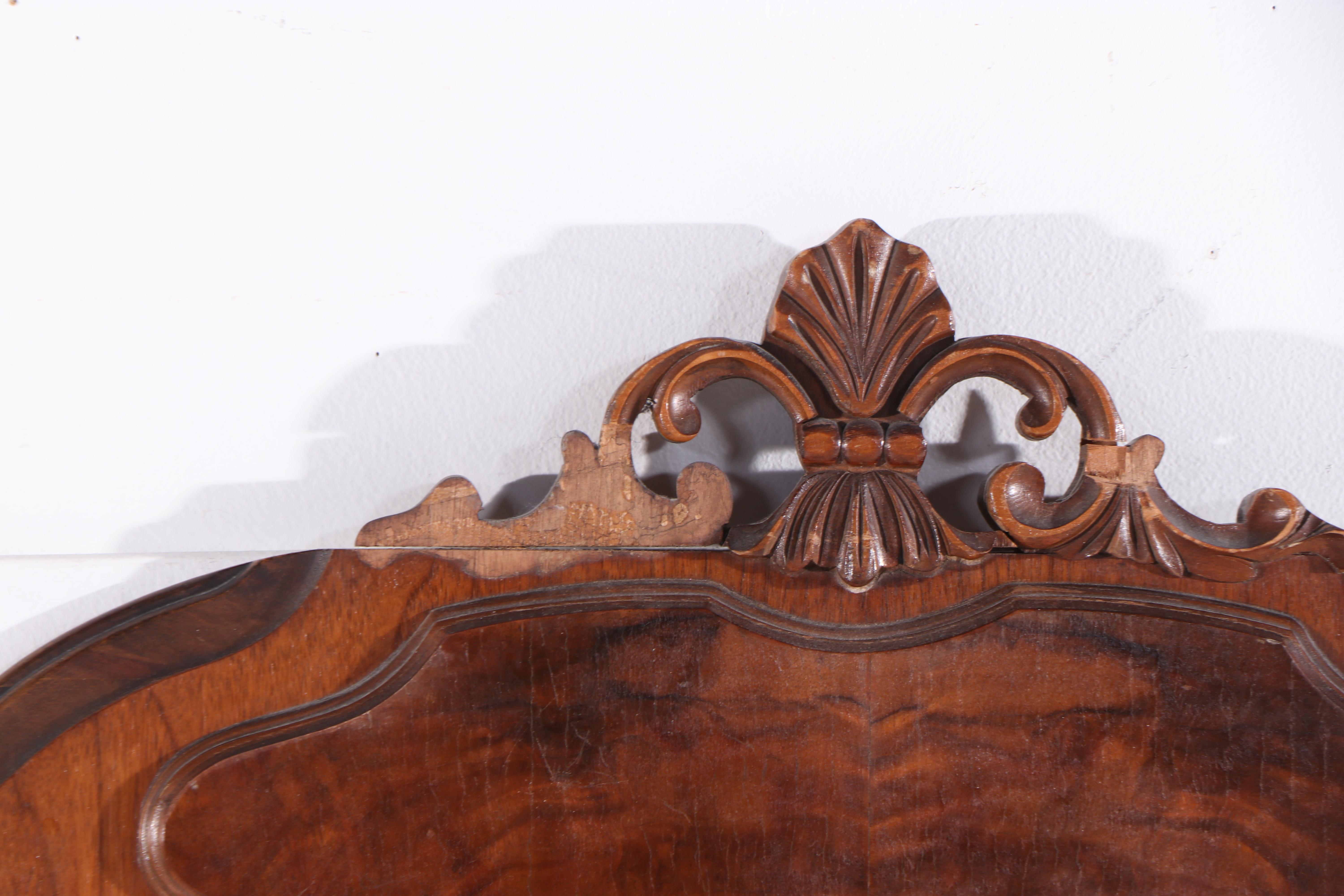 Blanchard-Hamilton Furniture Co. Jacobean Revival Walnut and Maple Bedroom Set