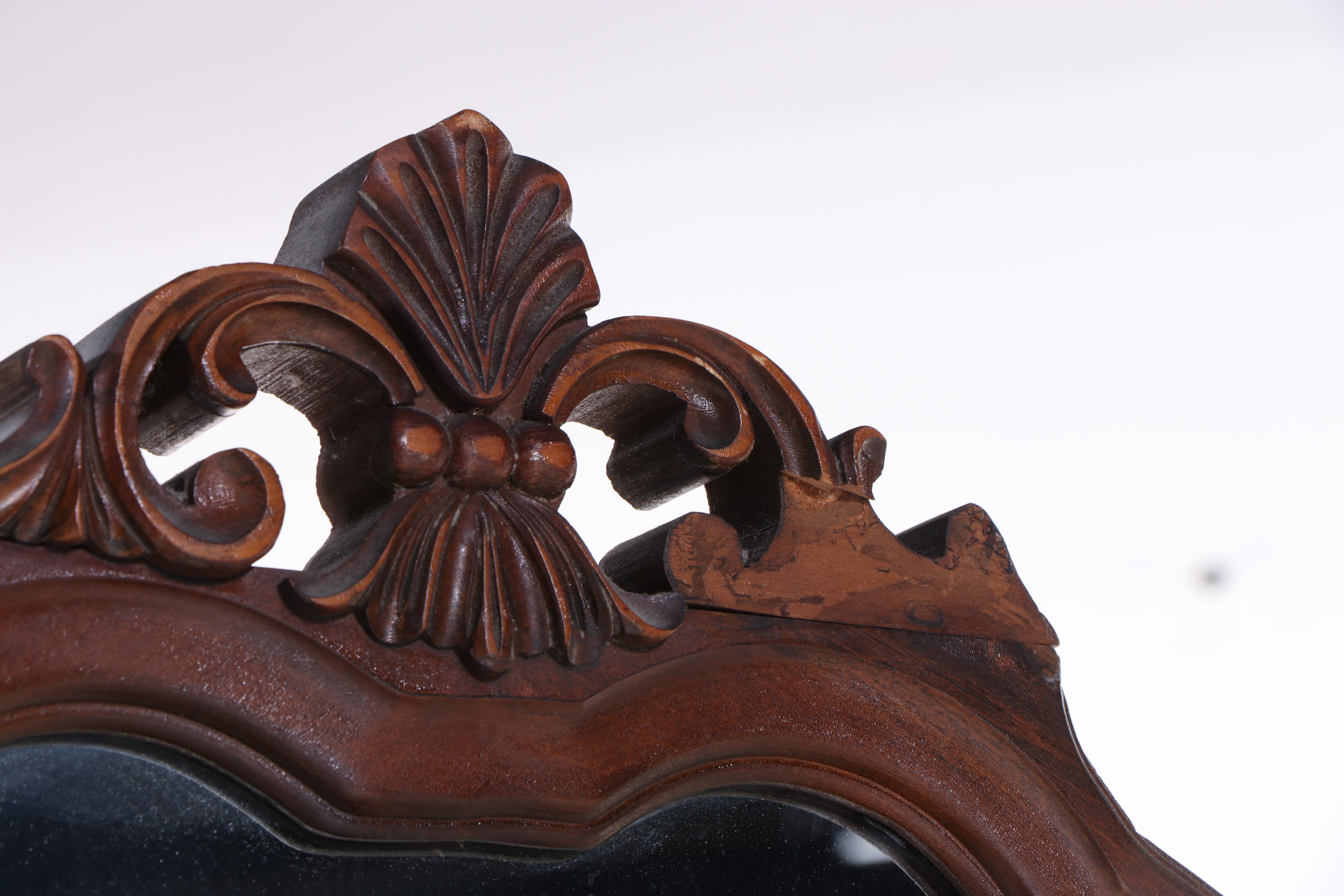 Blanchard-Hamilton Furniture Co. Jacobean Revival Walnut and Maple Bedroom Set