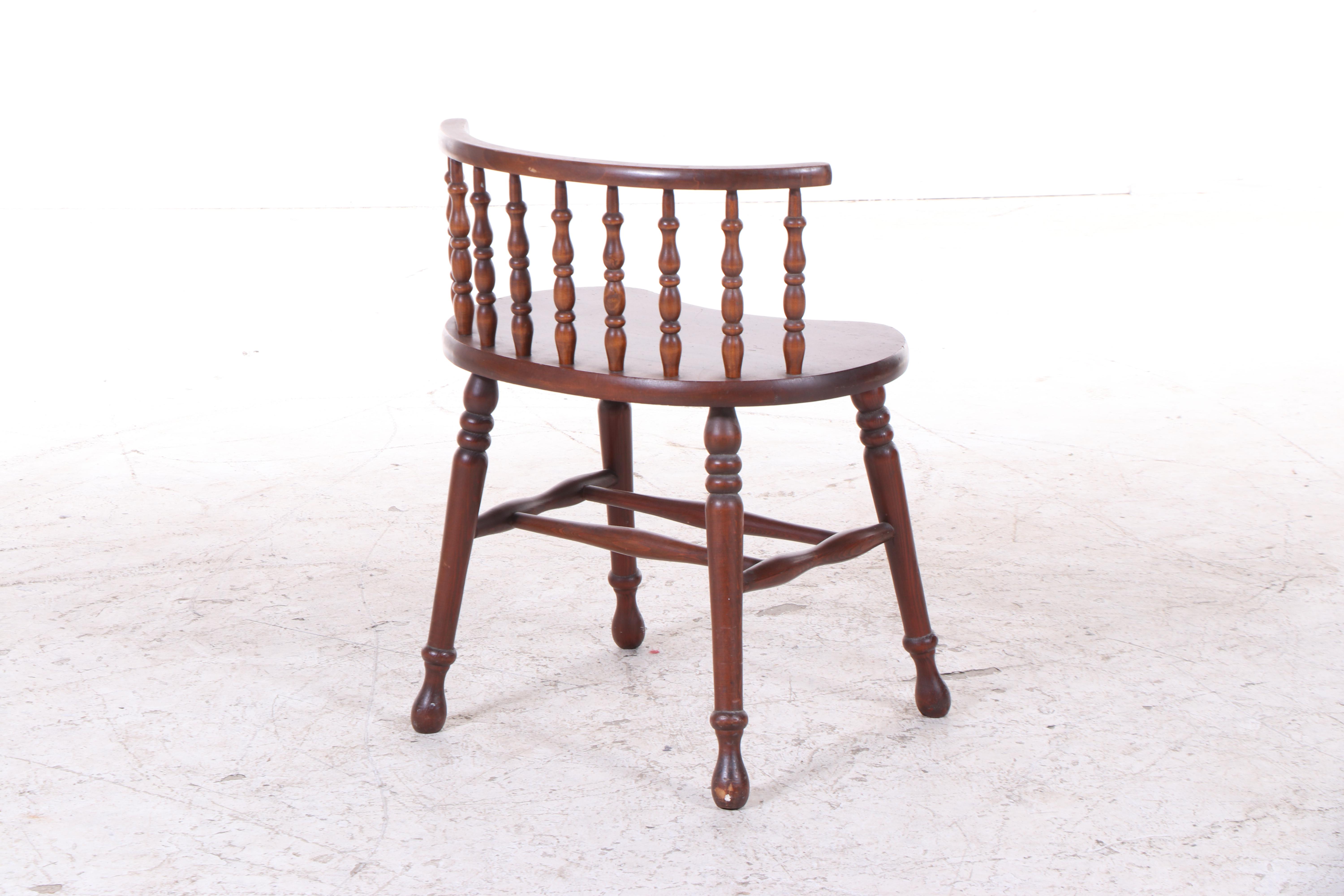 Blanchard-Hamilton Furniture Co. Jacobean Revival Walnut and Maple Bedroom Set