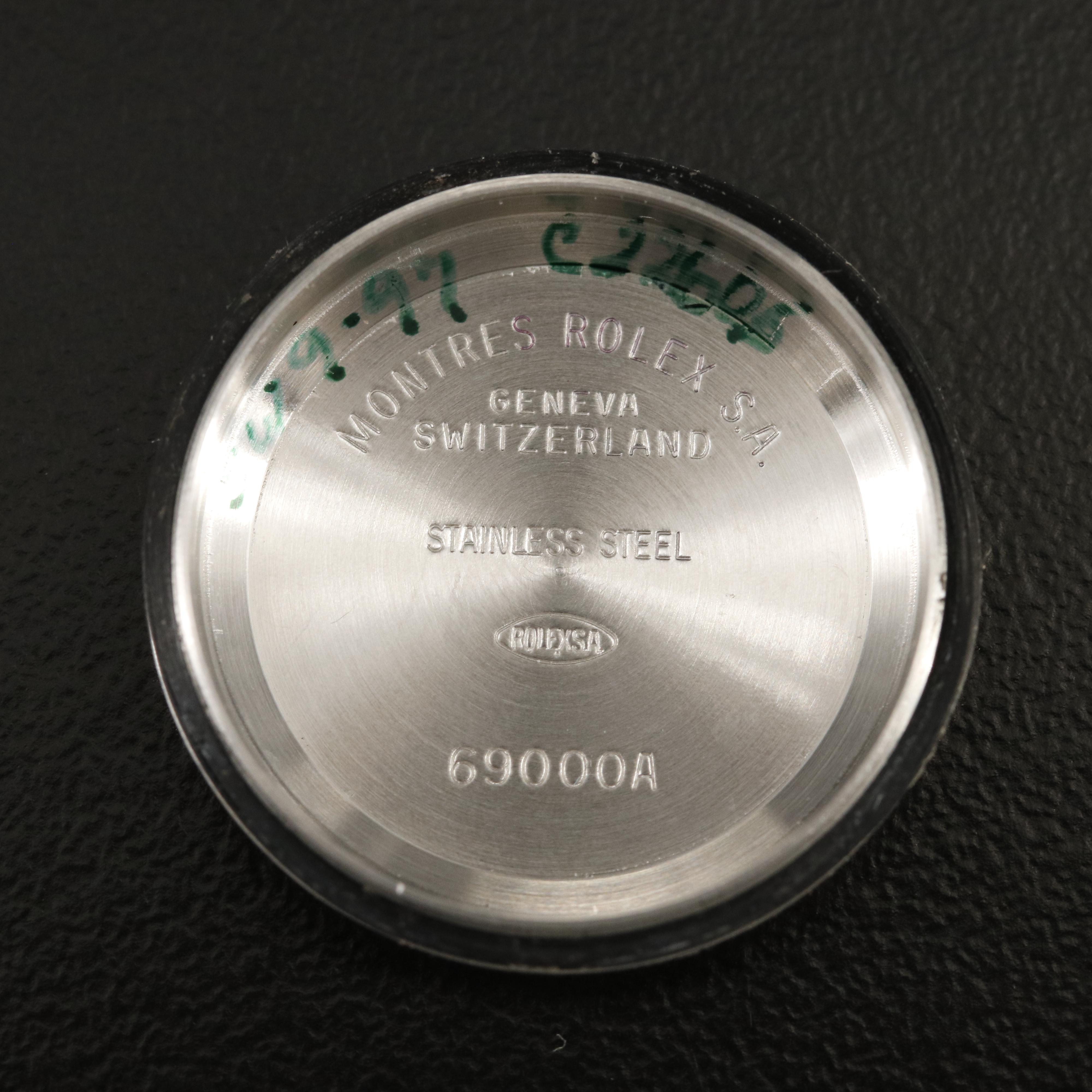 1993 Rolex Stainless Steel and 18K Oyster Perpetual Datejust Watch