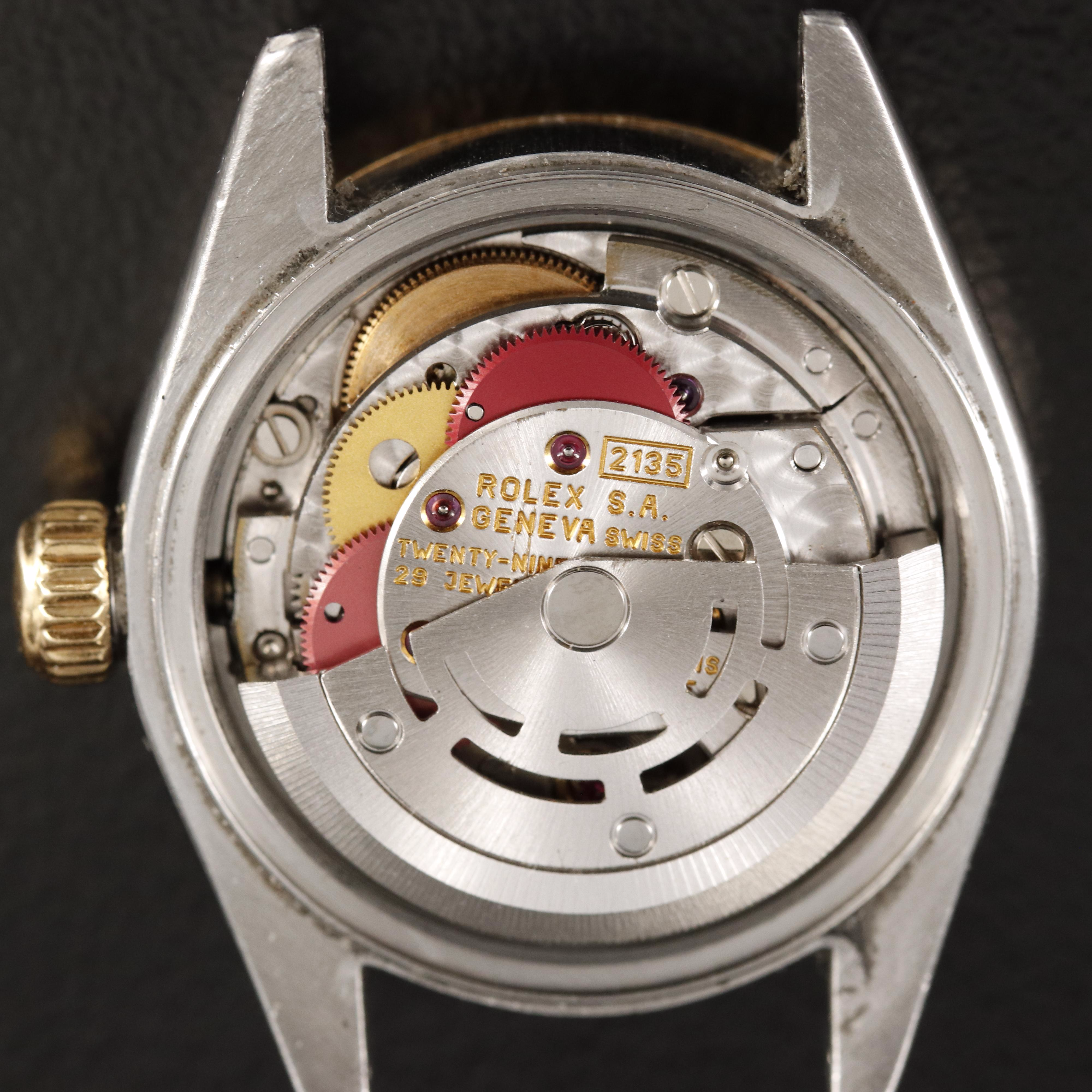 1993 Rolex Stainless Steel and 18K Oyster Perpetual Datejust Watch