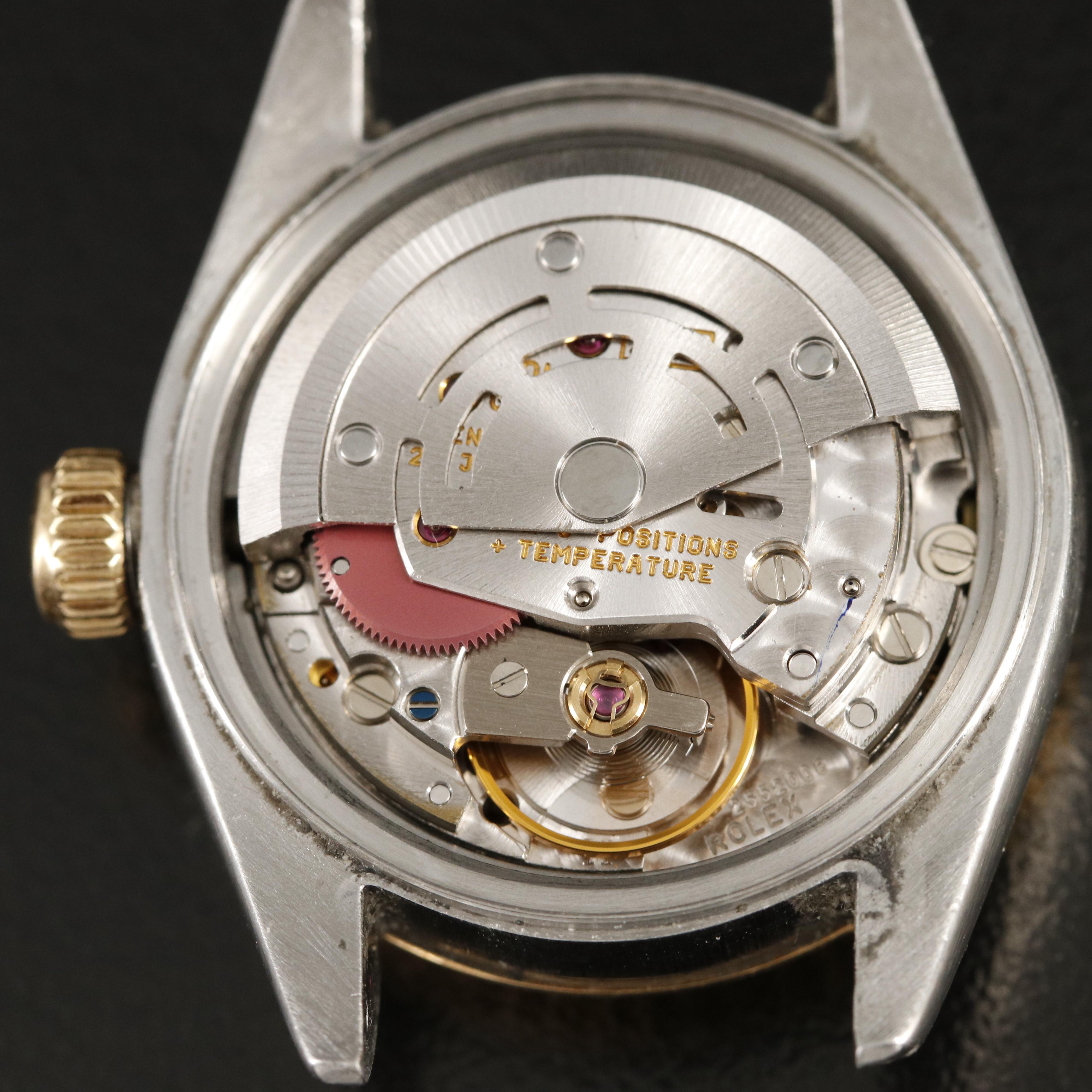 1993 Rolex Stainless Steel and 18K Oyster Perpetual Datejust Watch