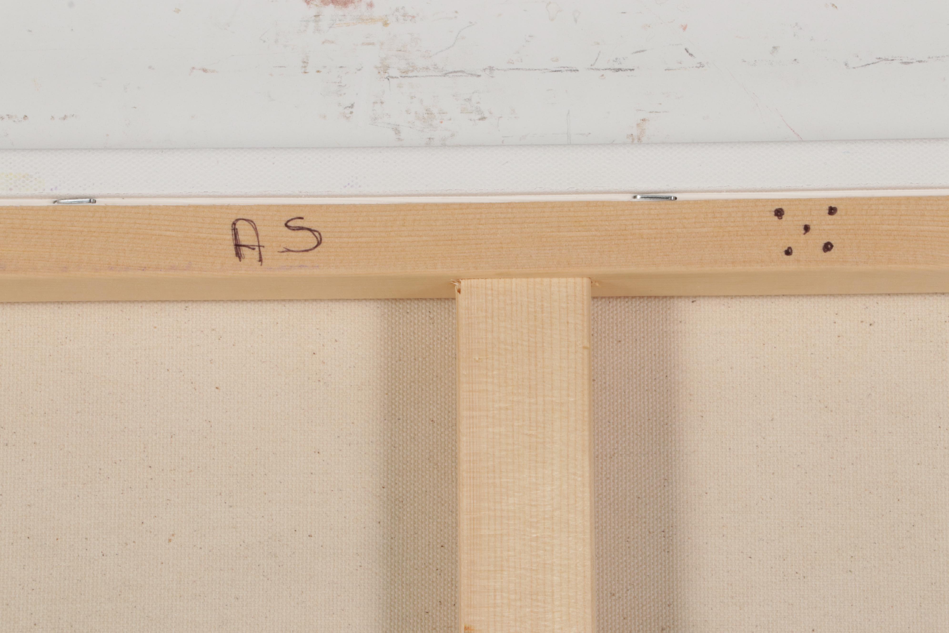 Adrian Sibley Abstract Acrylic Painting "Factitious Disorder," 21st Century