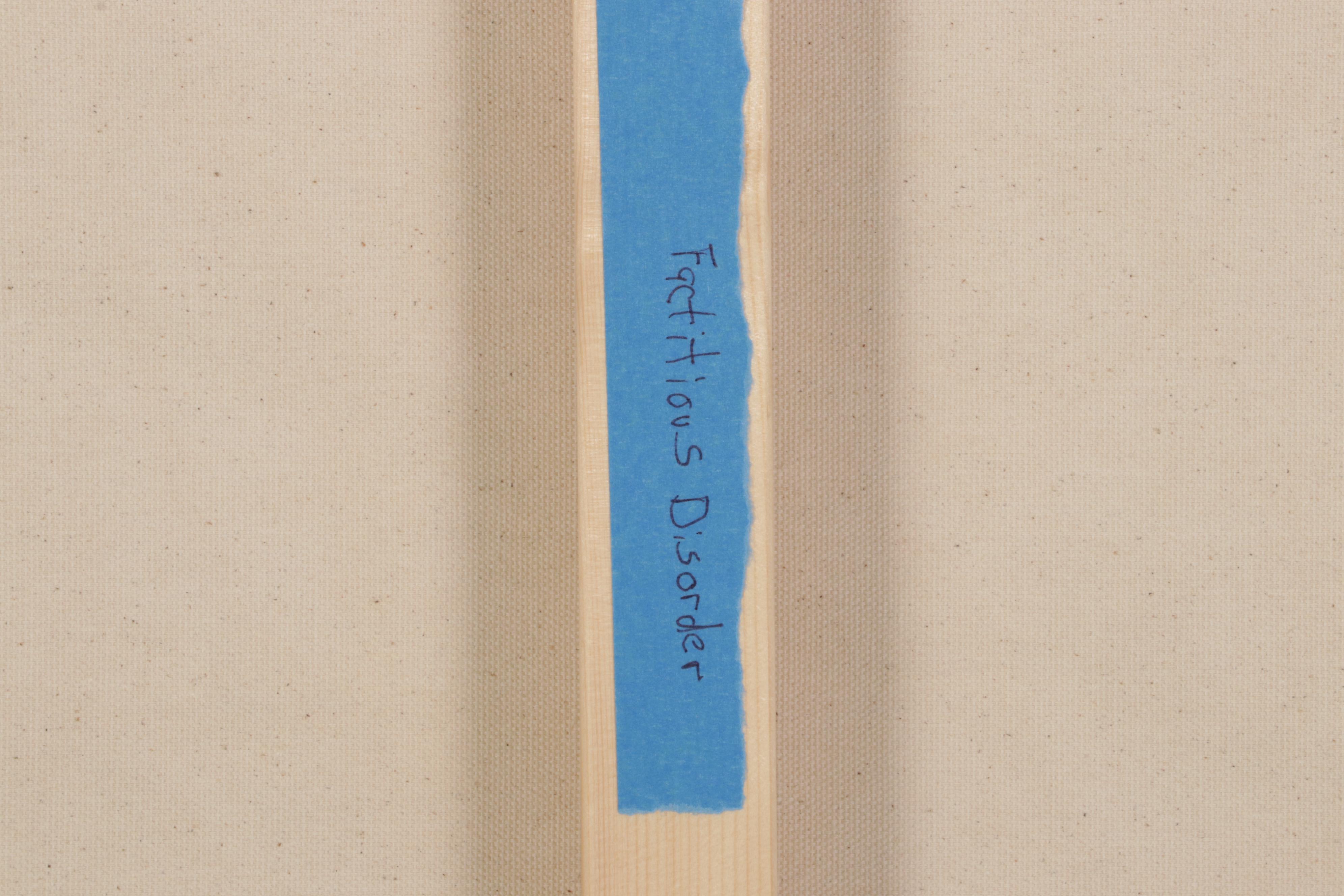 Adrian Sibley Abstract Acrylic Painting "Factitious Disorder," 21st Century