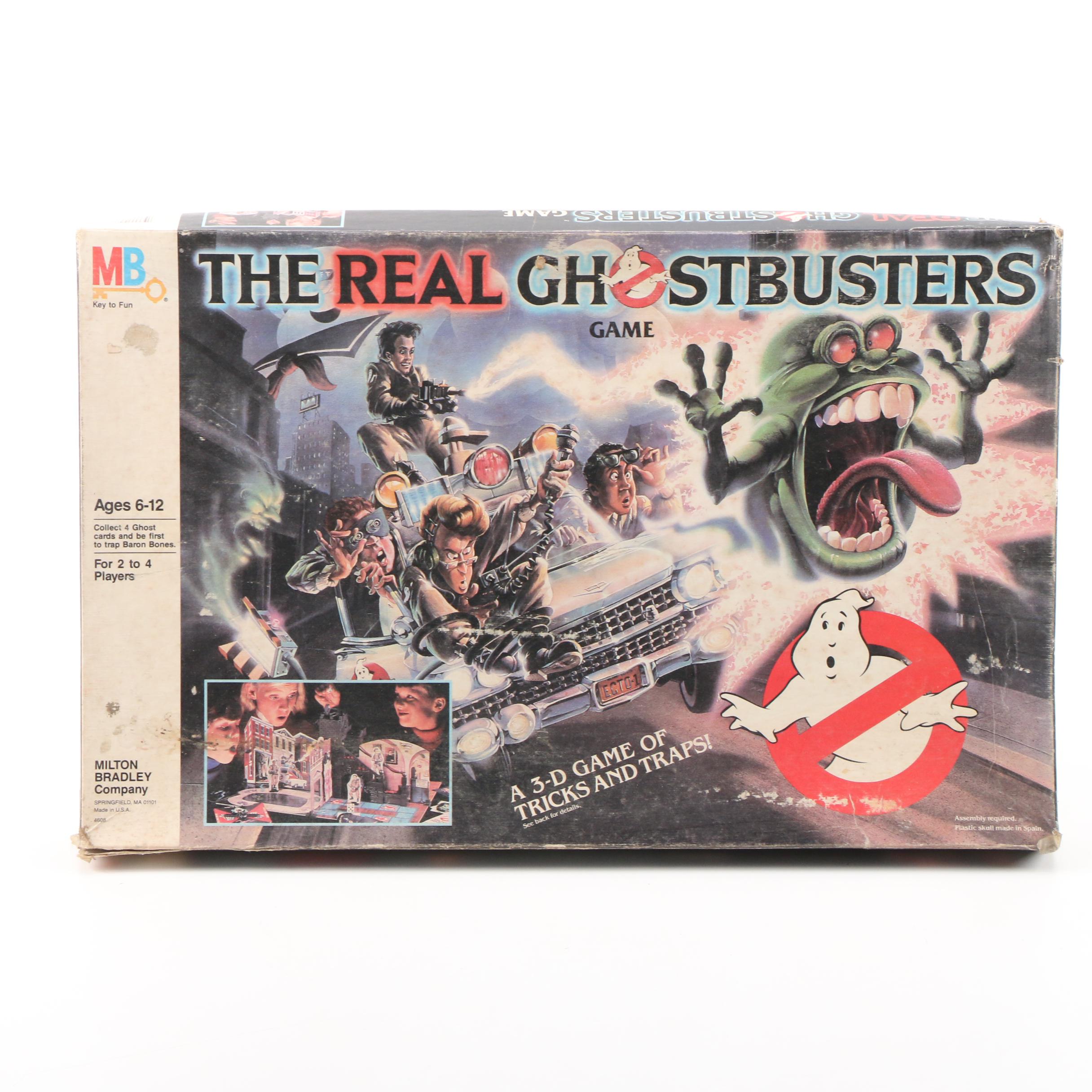 "The Real Ghostbusters Game," "G.I. Joe," and "Organized Crime" Board Games