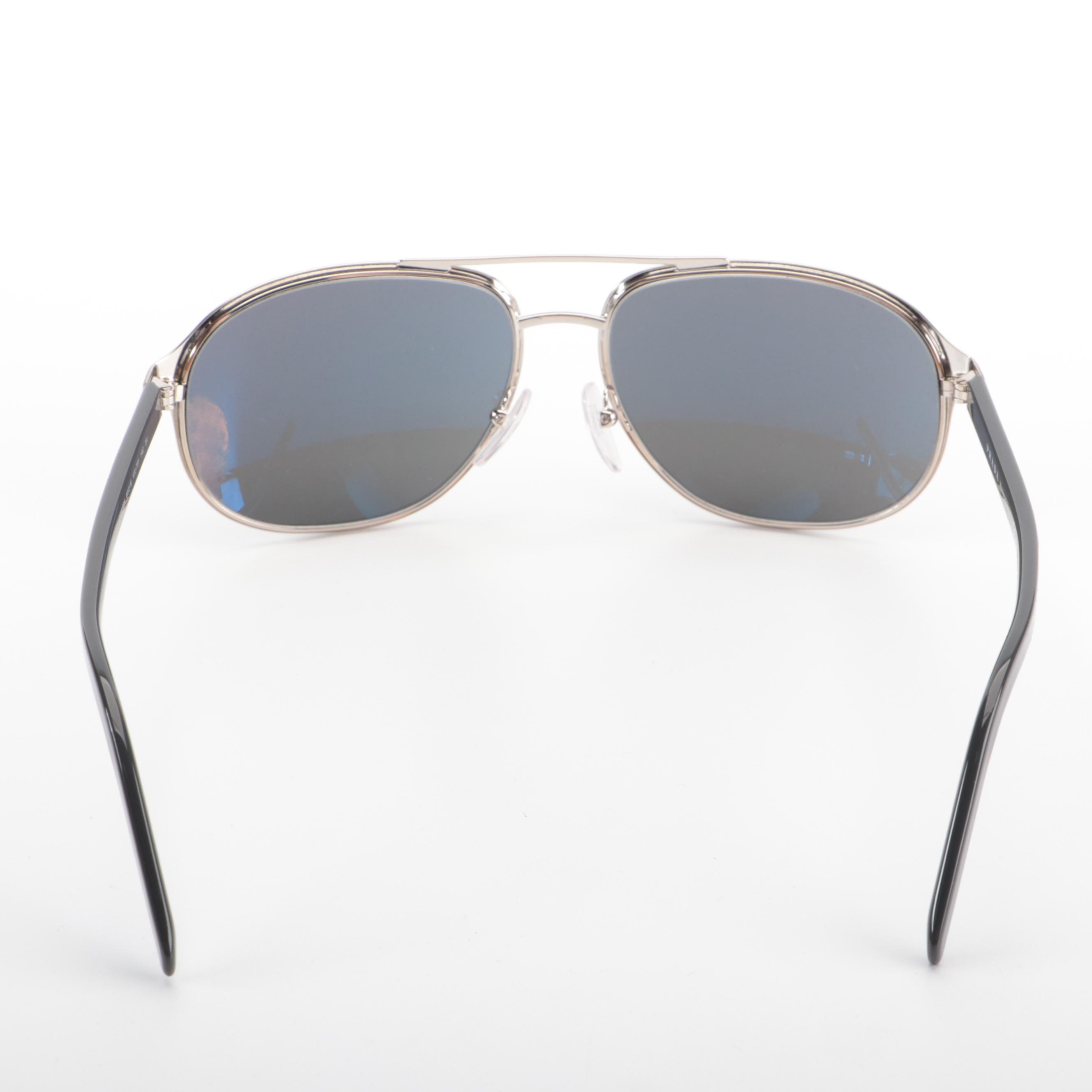 Prada SPR53X Aviator Sunglasses with Case and Box