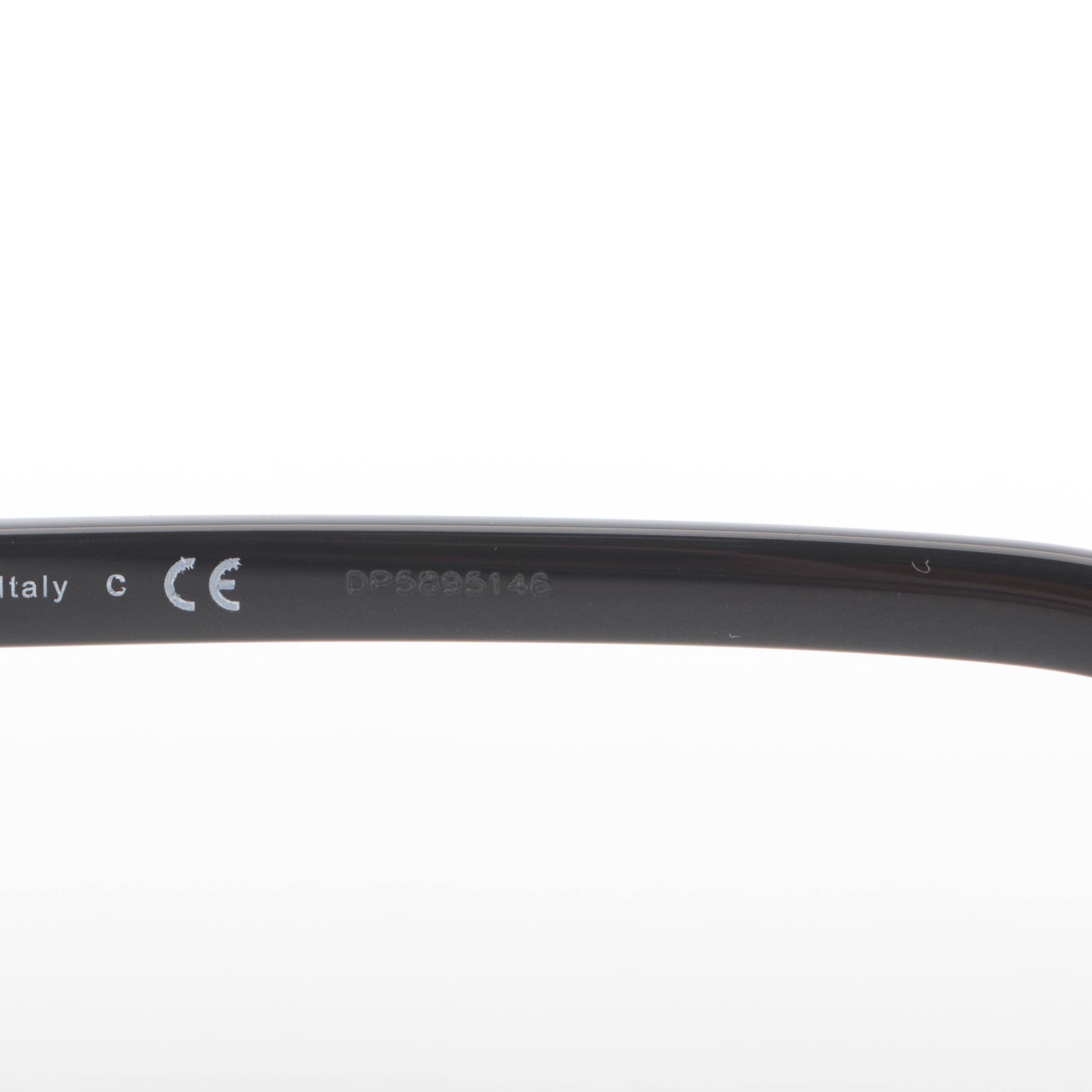 Prada SPR53X Aviator Sunglasses with Case and Box