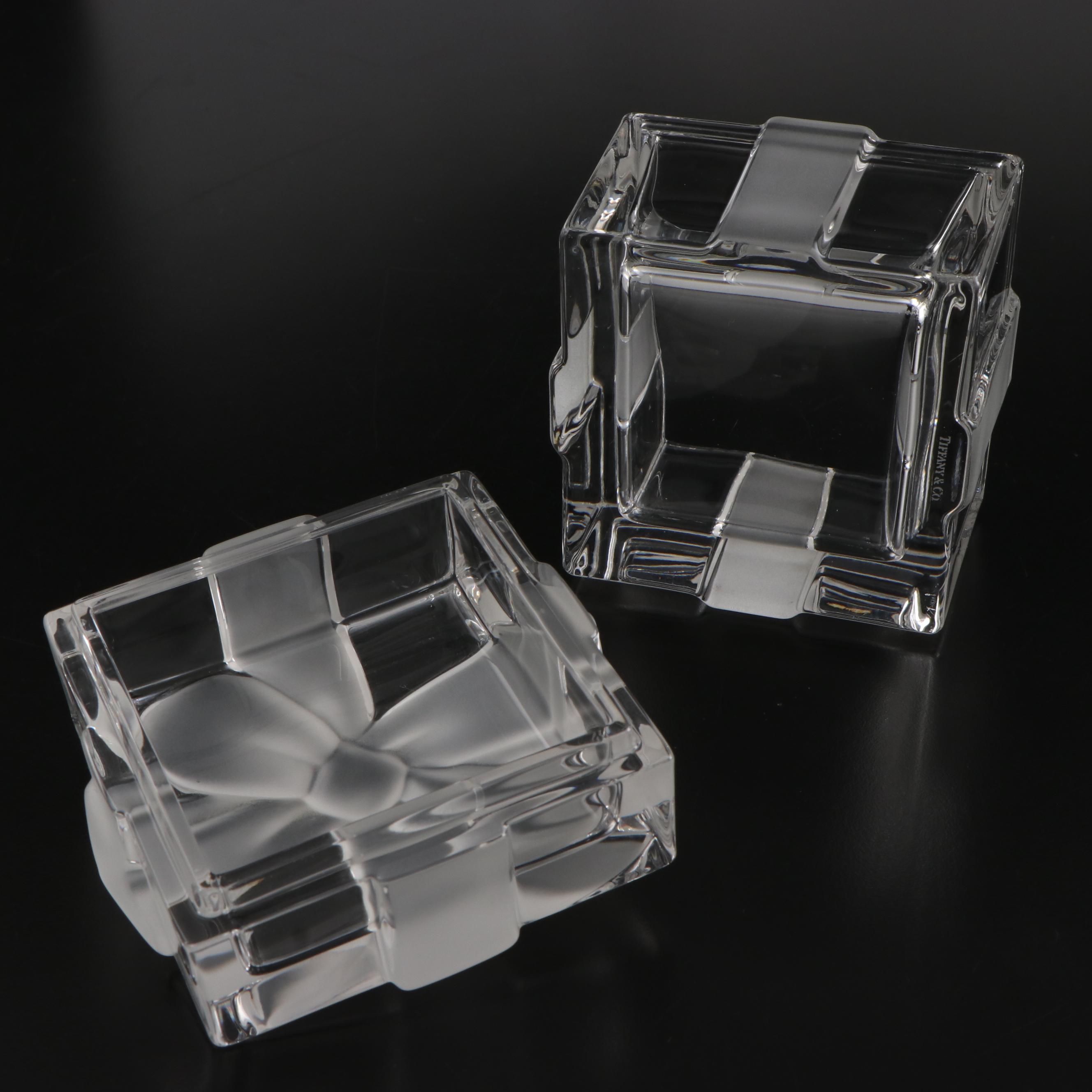 Tiffany & Co. Crystal Gift Box with Bow