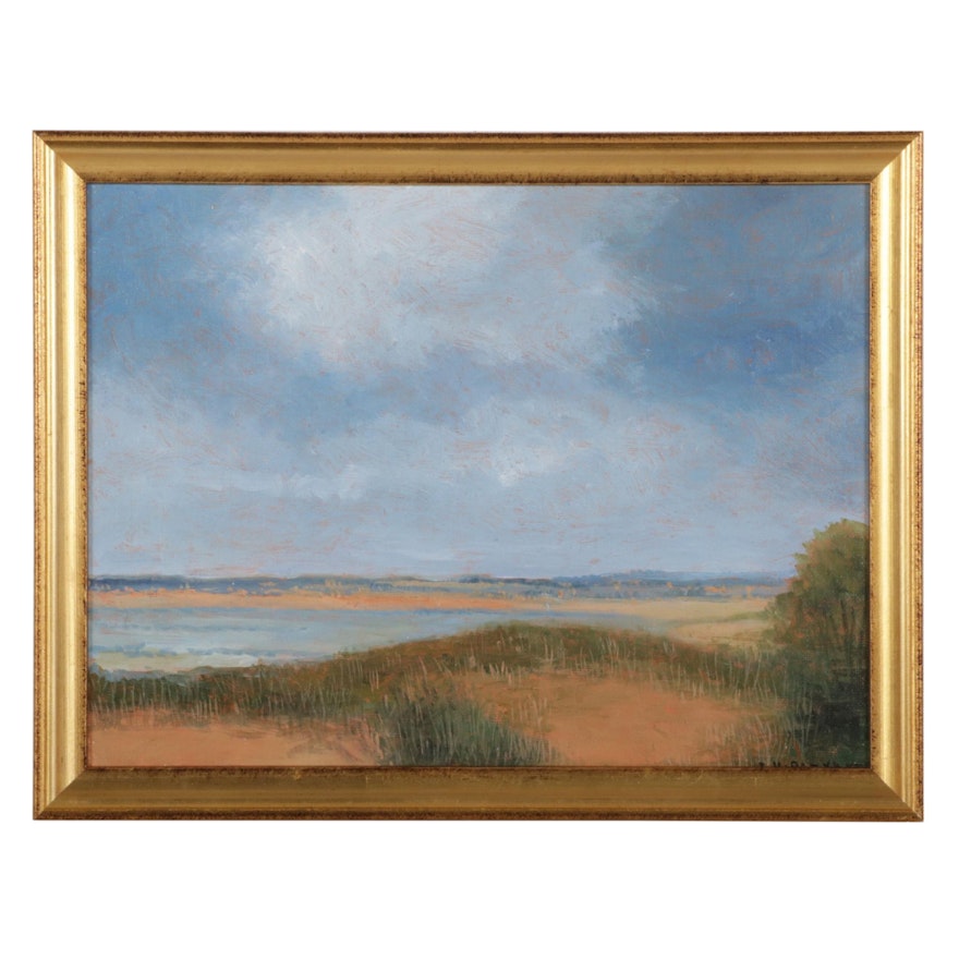 Sulmaz H. Radvand Landscape Oil Painting, 2022