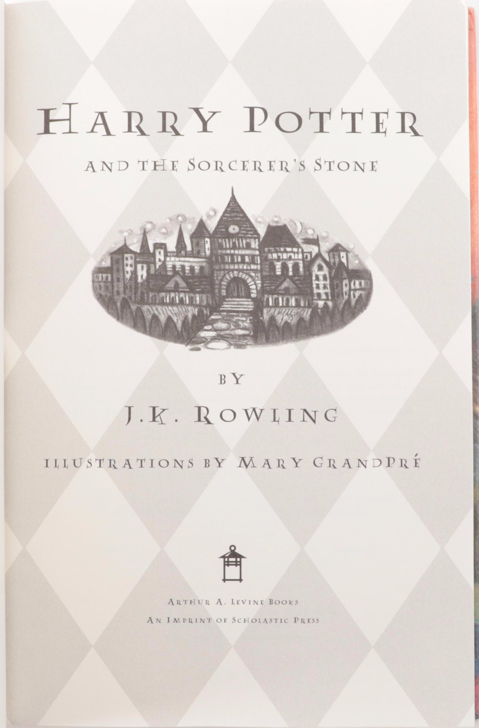 First American Edition "Harry Potter" Complete Series by J. K. Rowling