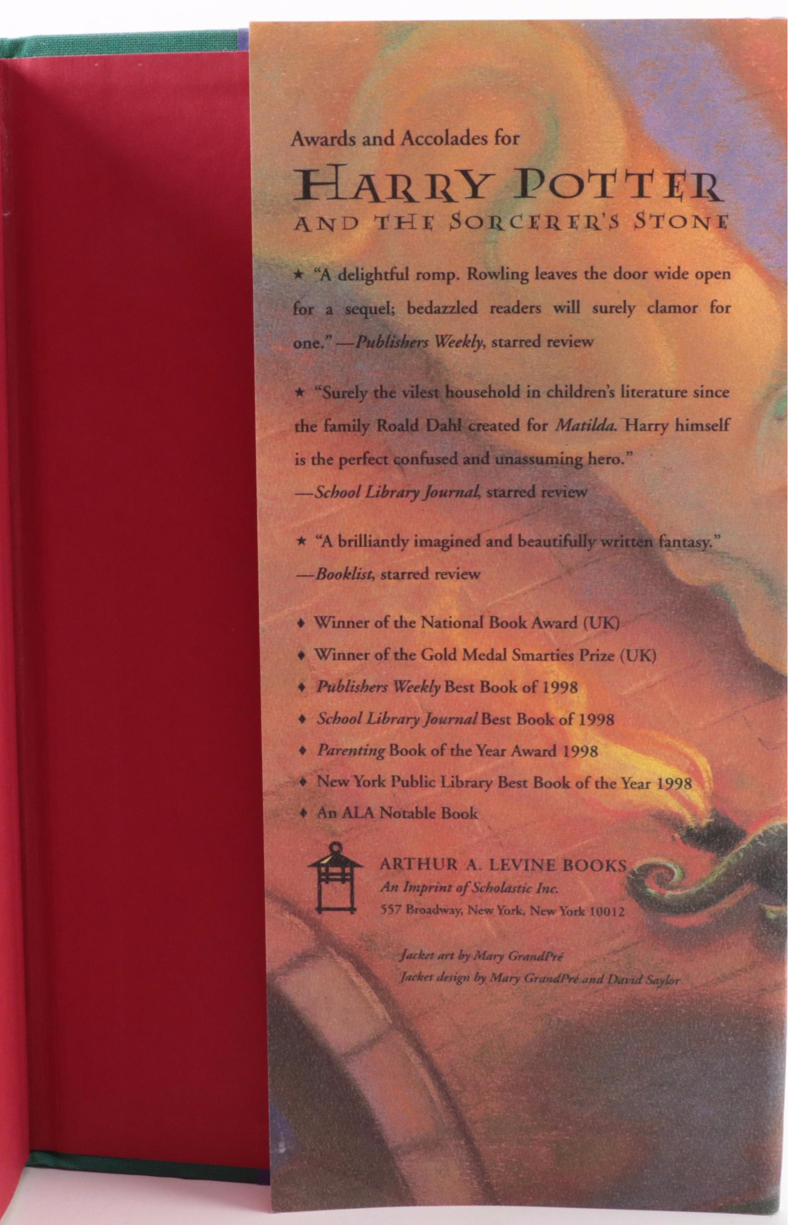 First American Edition "Harry Potter" Complete Series by J. K. Rowling