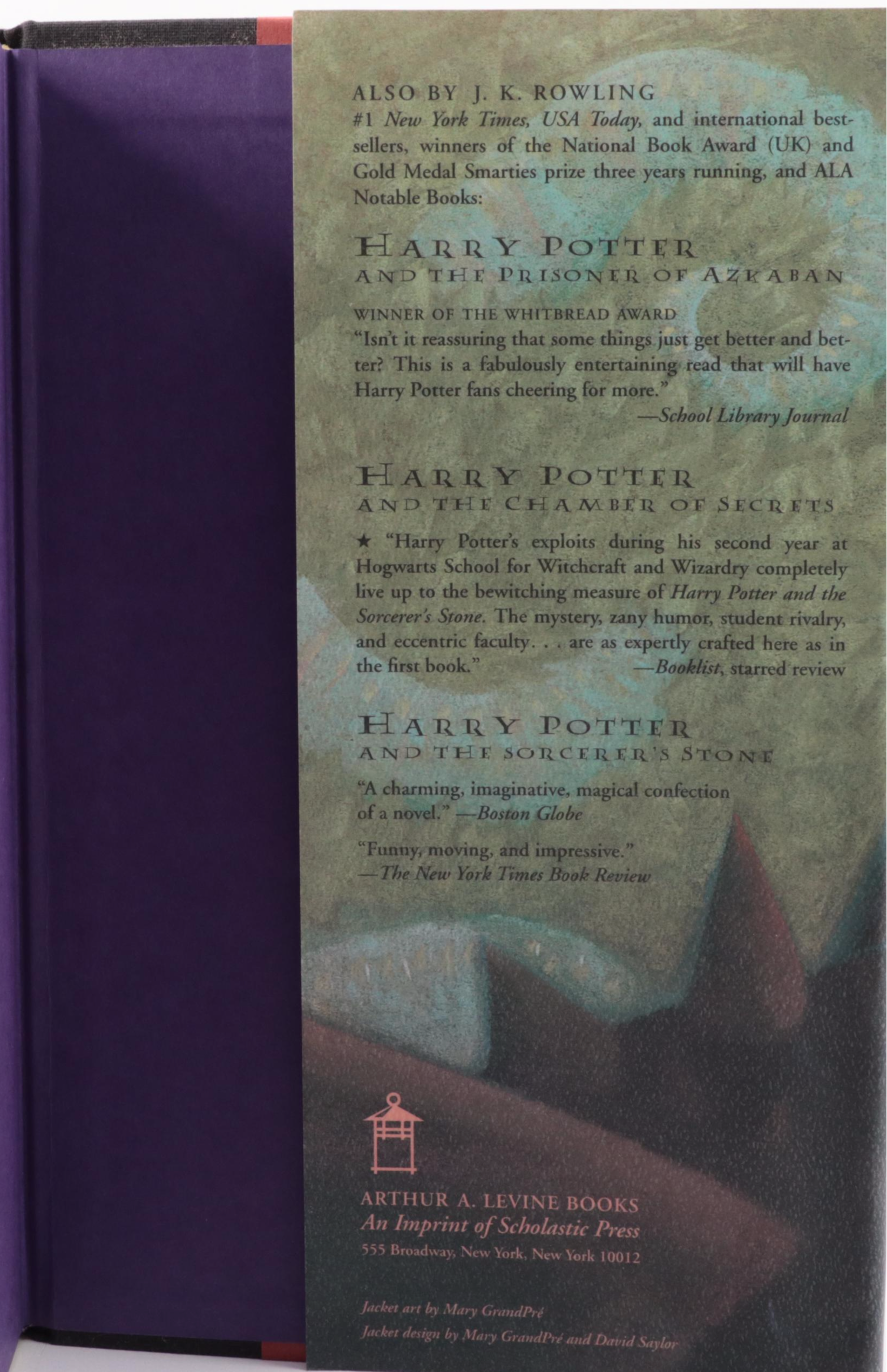 First American Edition "Harry Potter" Complete Series by J. K. Rowling