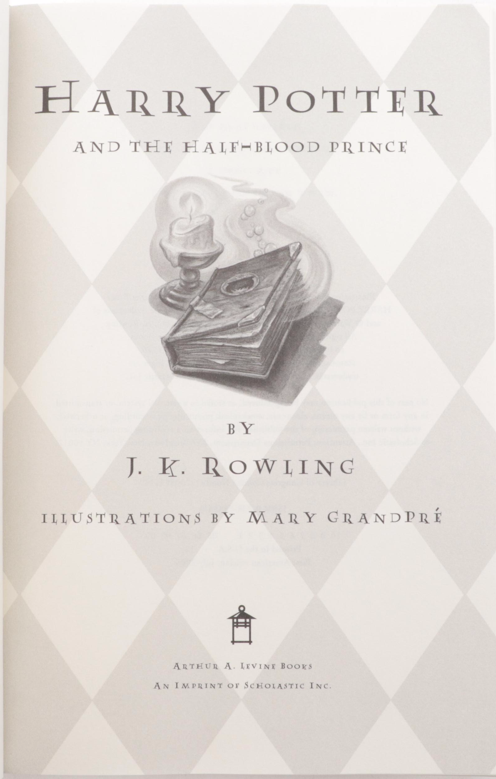 First American Edition "Harry Potter" Complete Series by J. K. Rowling