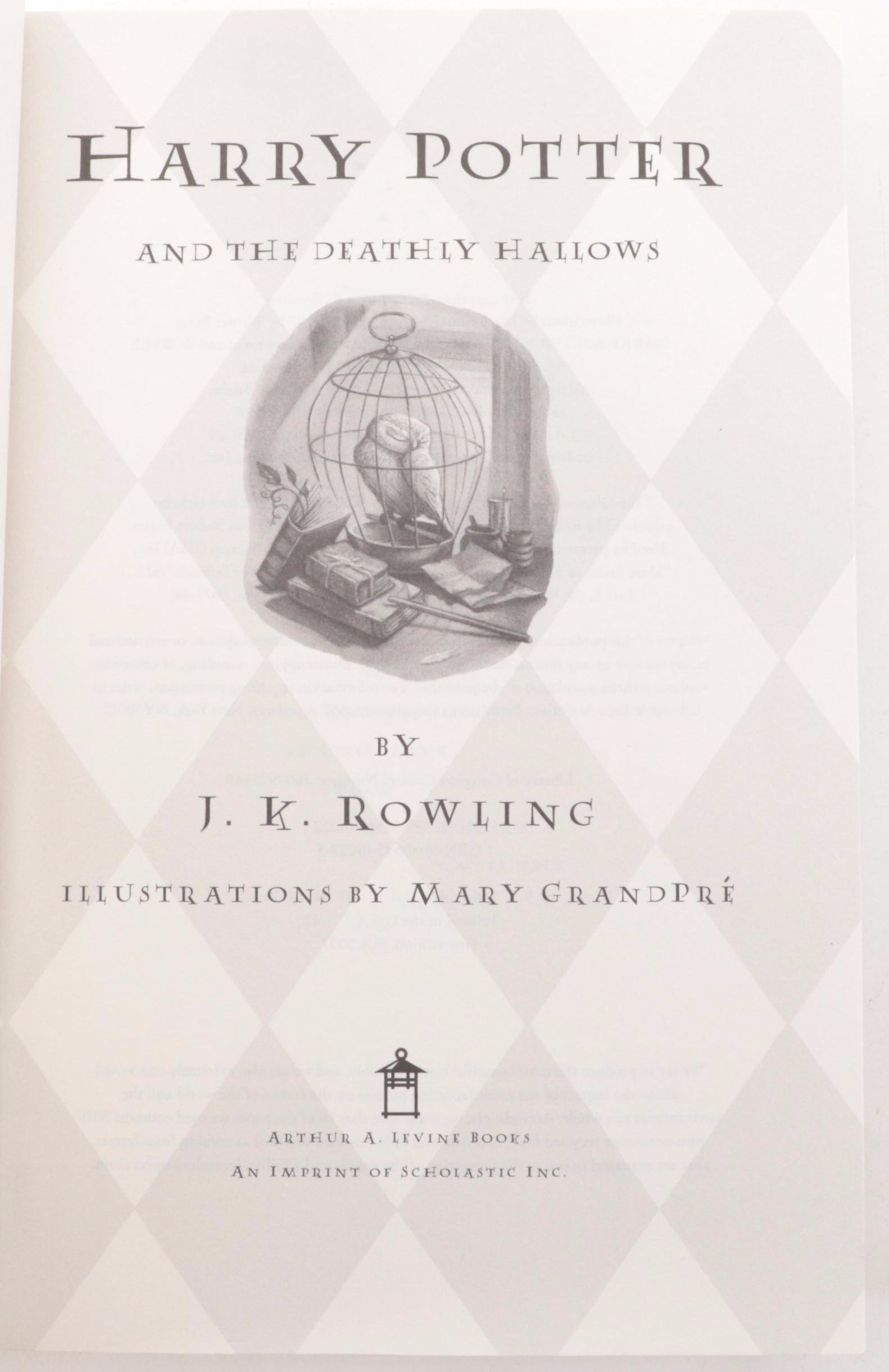 First American Edition "Harry Potter" Complete Series by J. K. Rowling