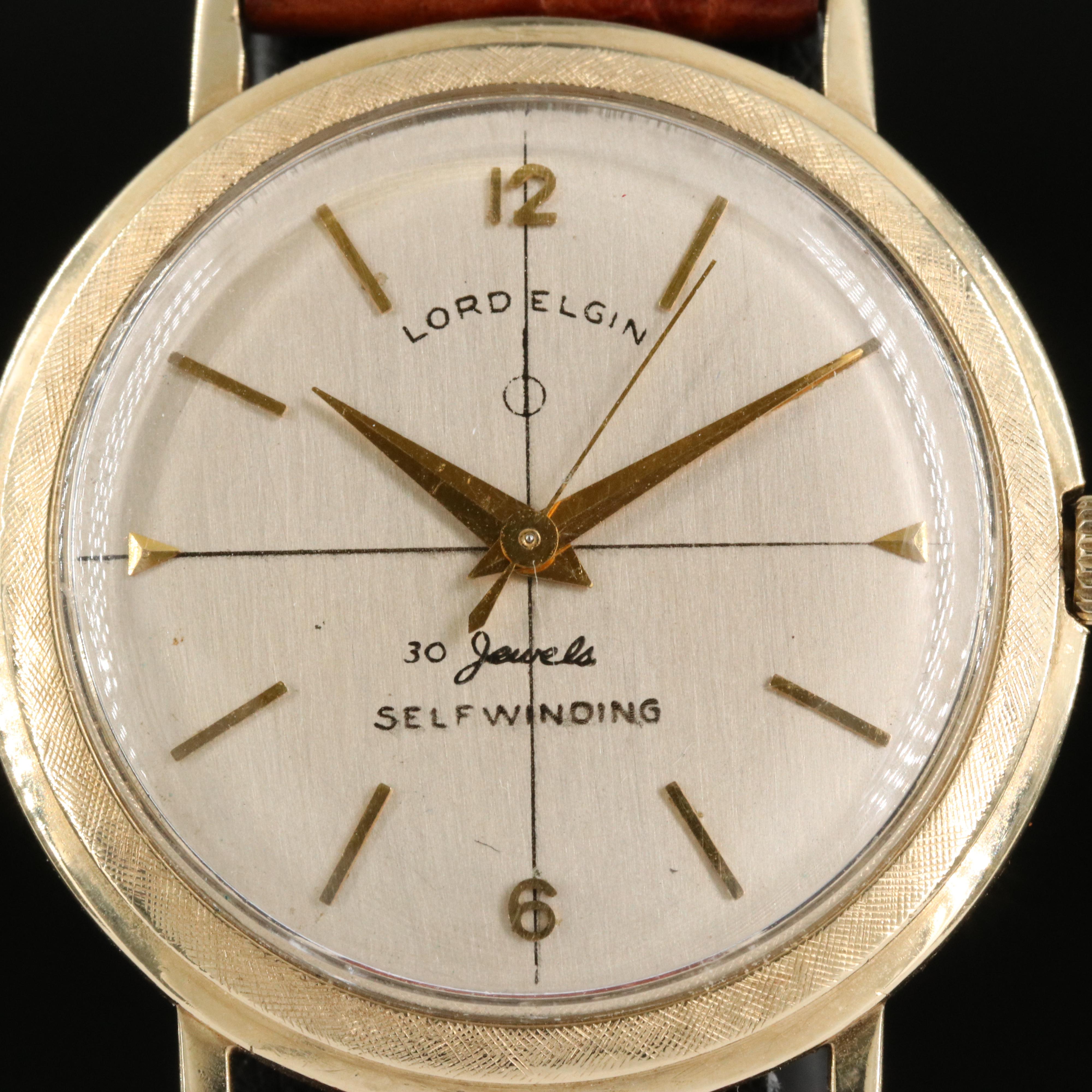 14K Lord Elgin Self Winding Watch