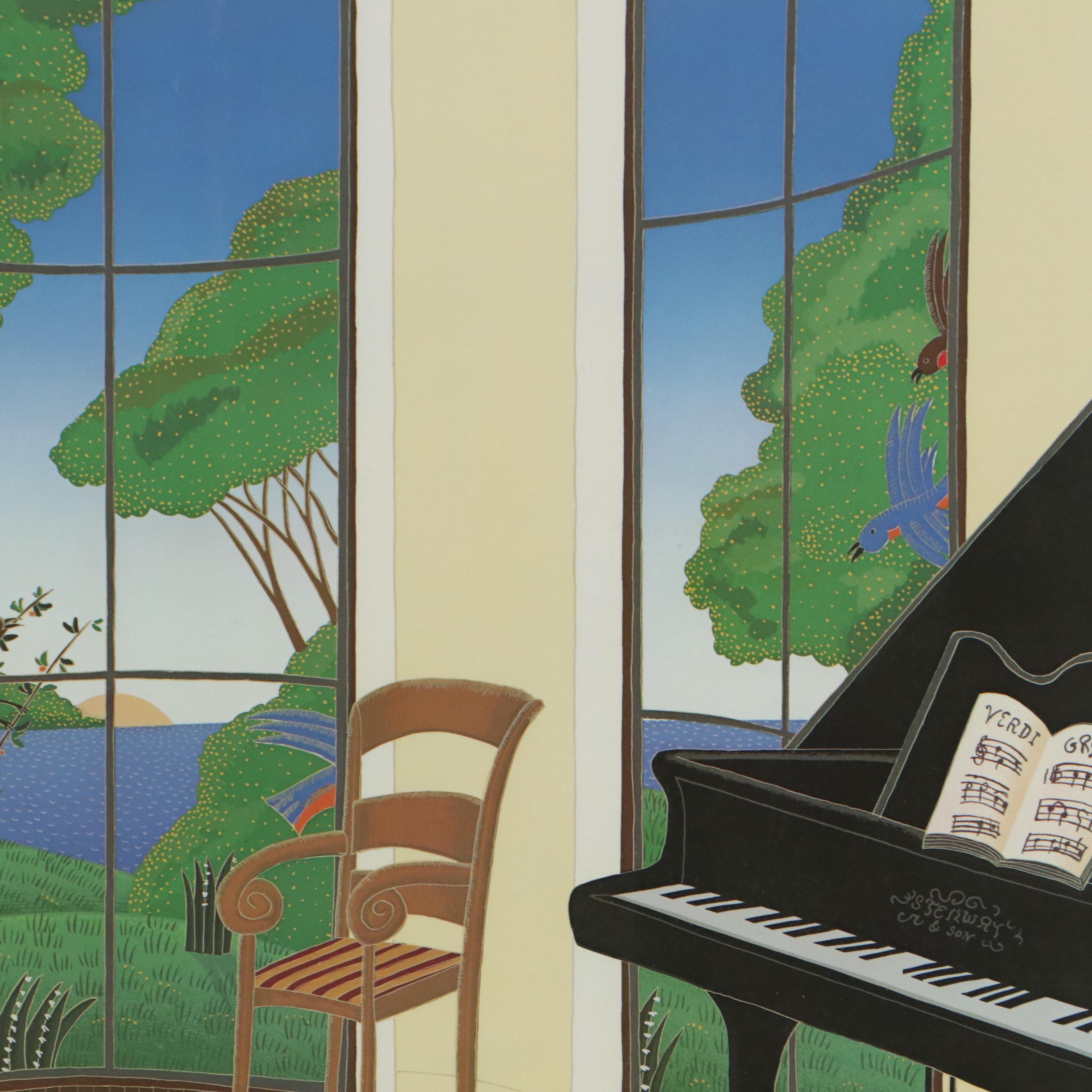 Offset Lithograph After Thomas McKnight "Minnesota Orchestra," Late 20th Century